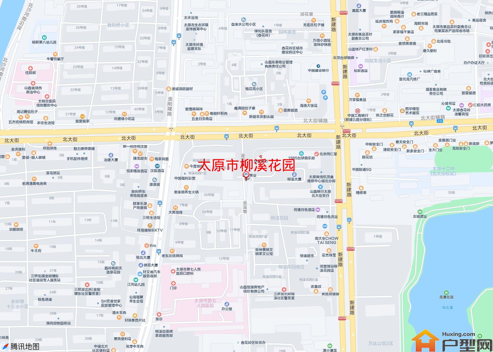 柳溪花园小区 - 户型网