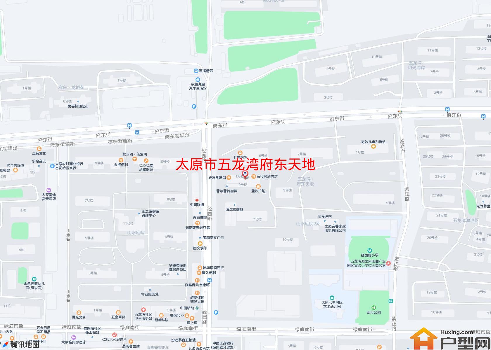 五龙湾府东天地小区 - 户型网