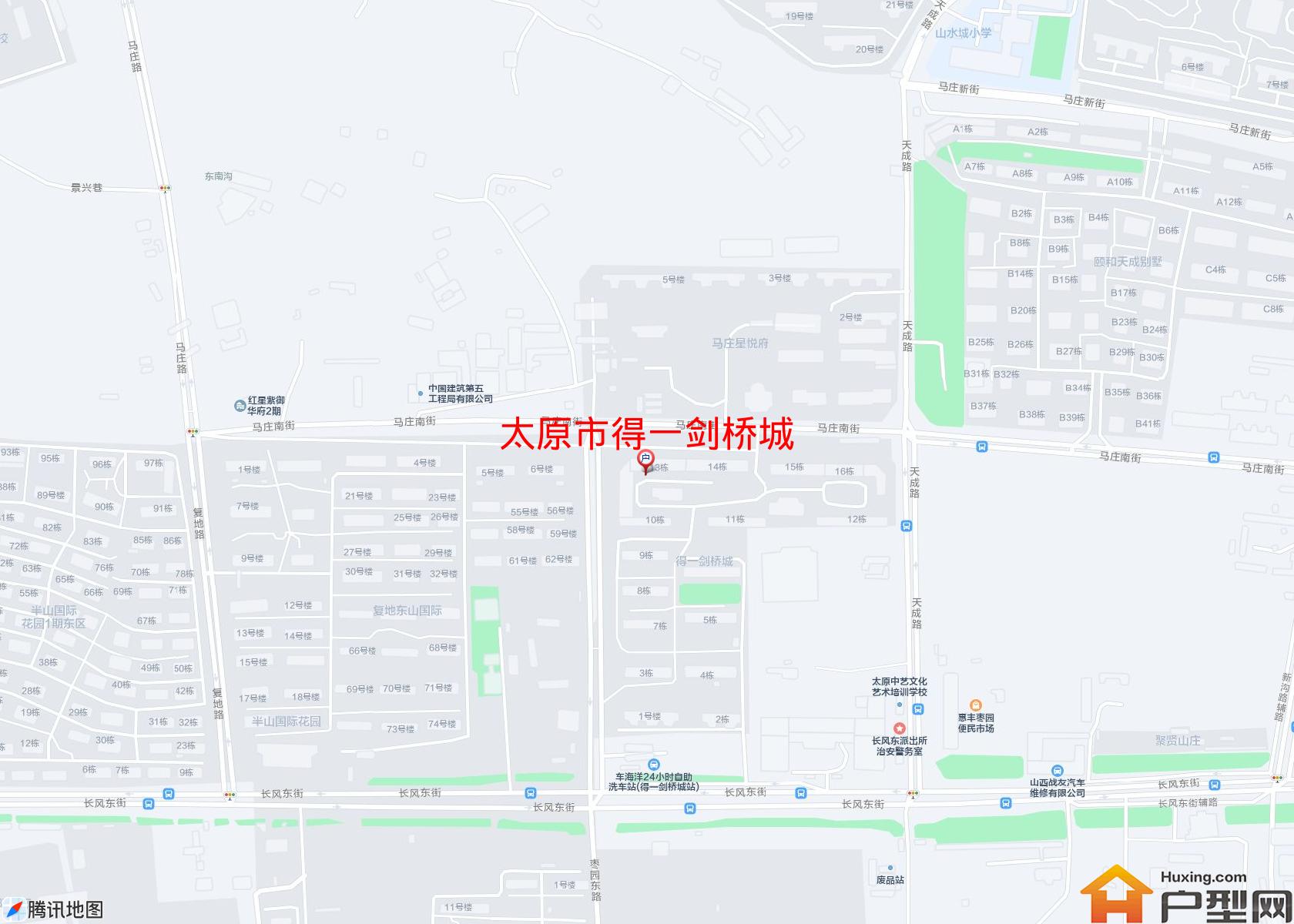 得一剑桥城小区 - 户型网
