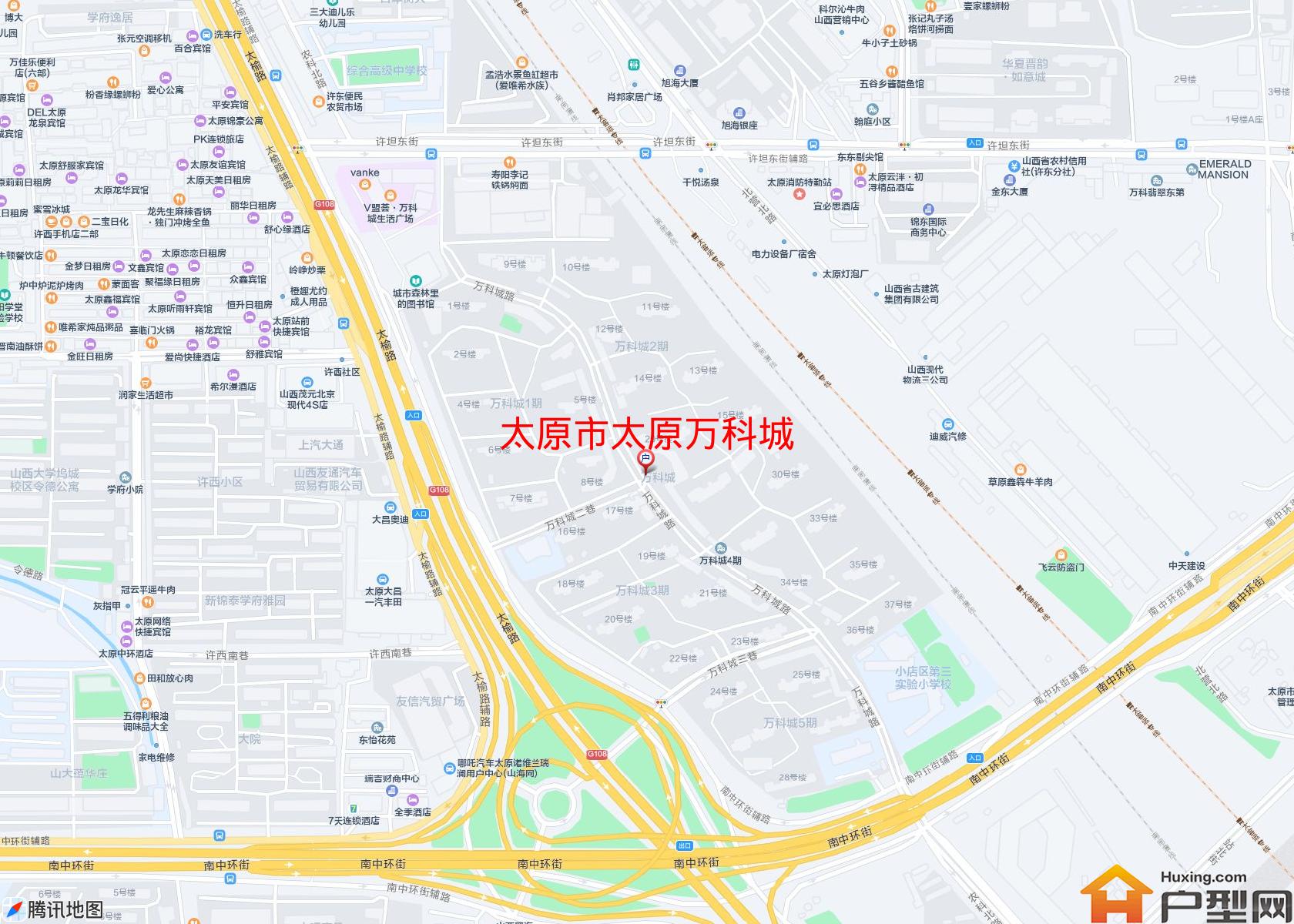 太原万科城小区 - 户型网