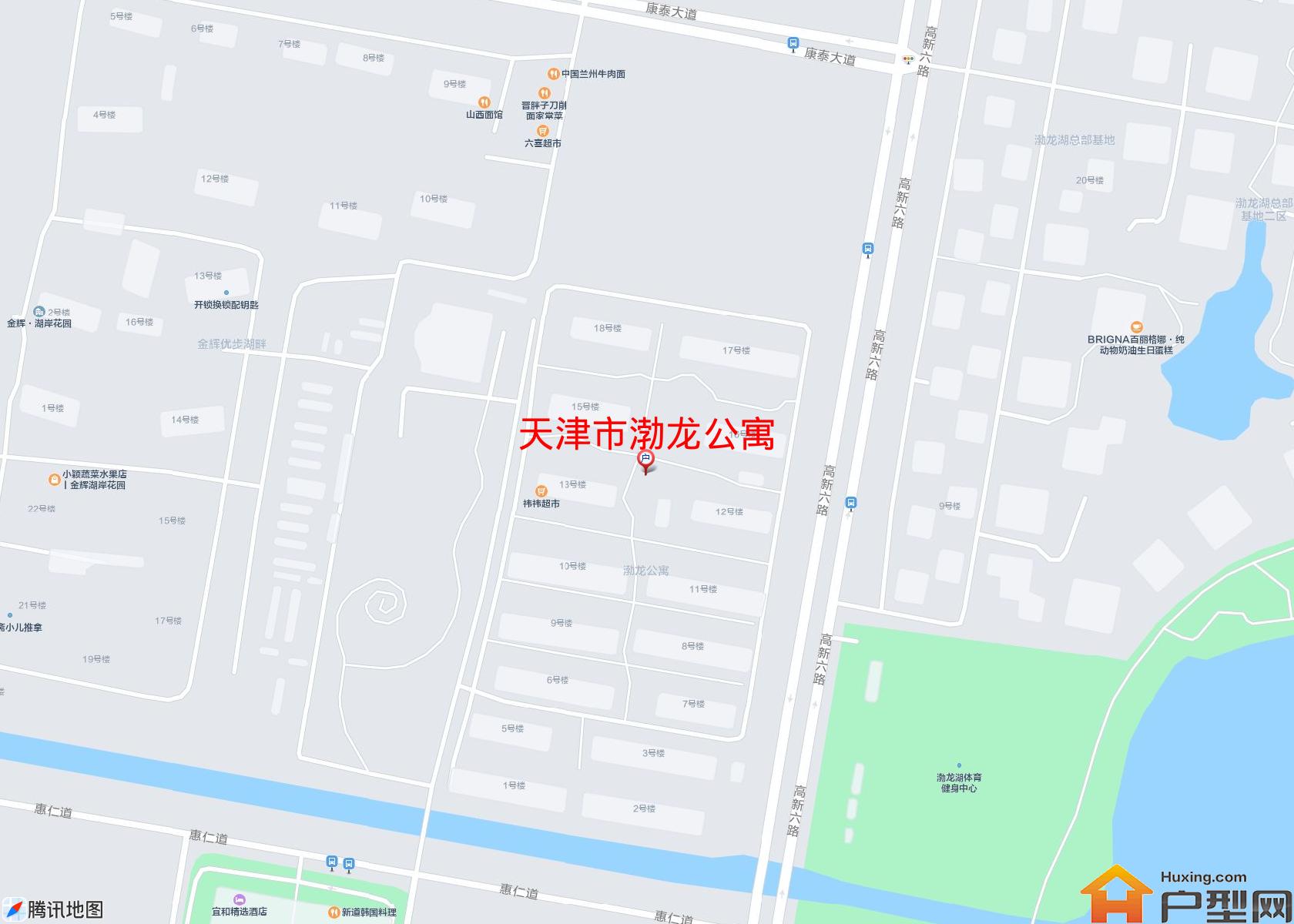 渤龙公寓小区 - 户型网