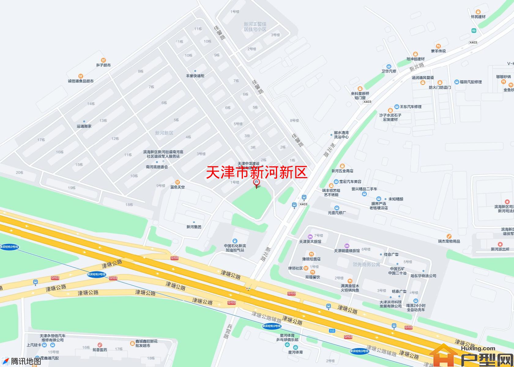 新河新区小区 - 户型网