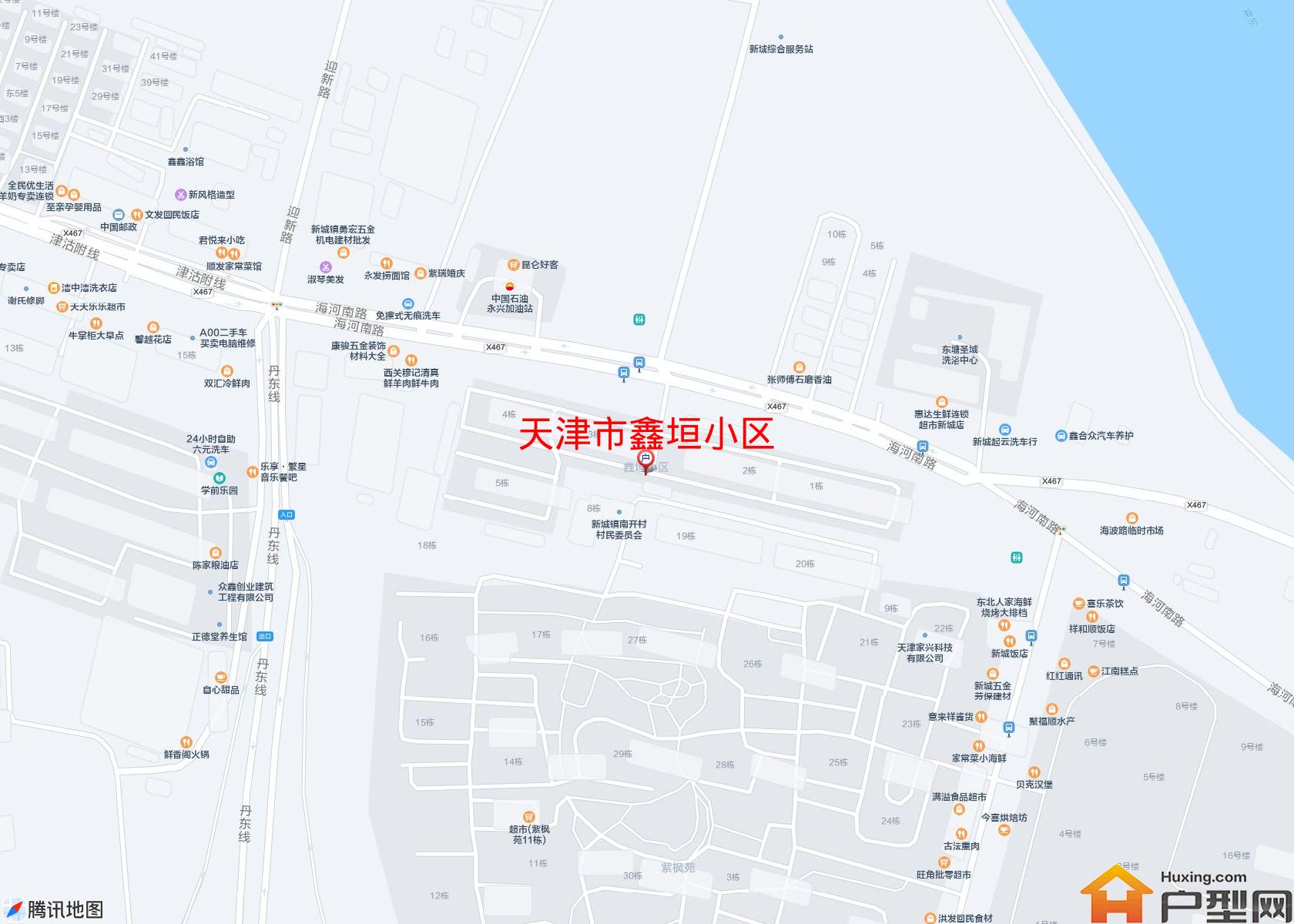 鑫垣小区小区 - 户型网