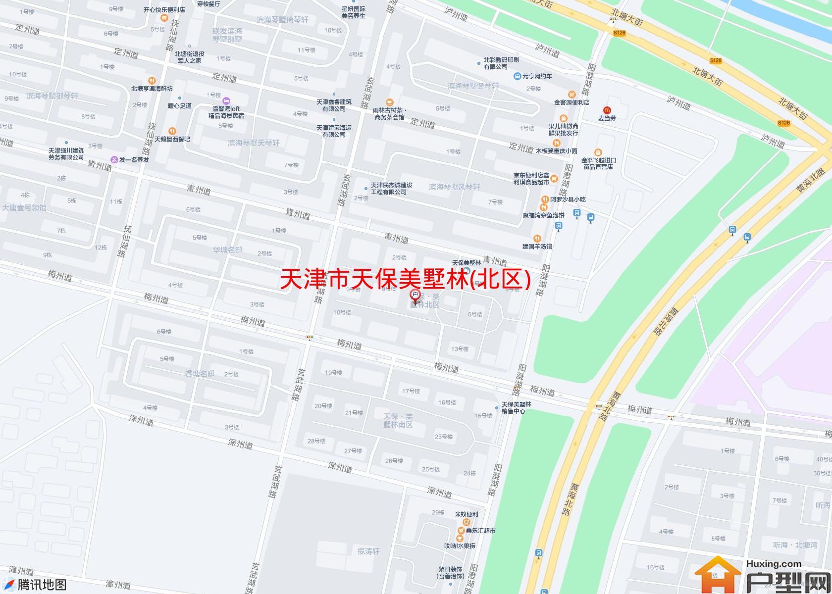 天保美墅林(北区)小区 - 户型网