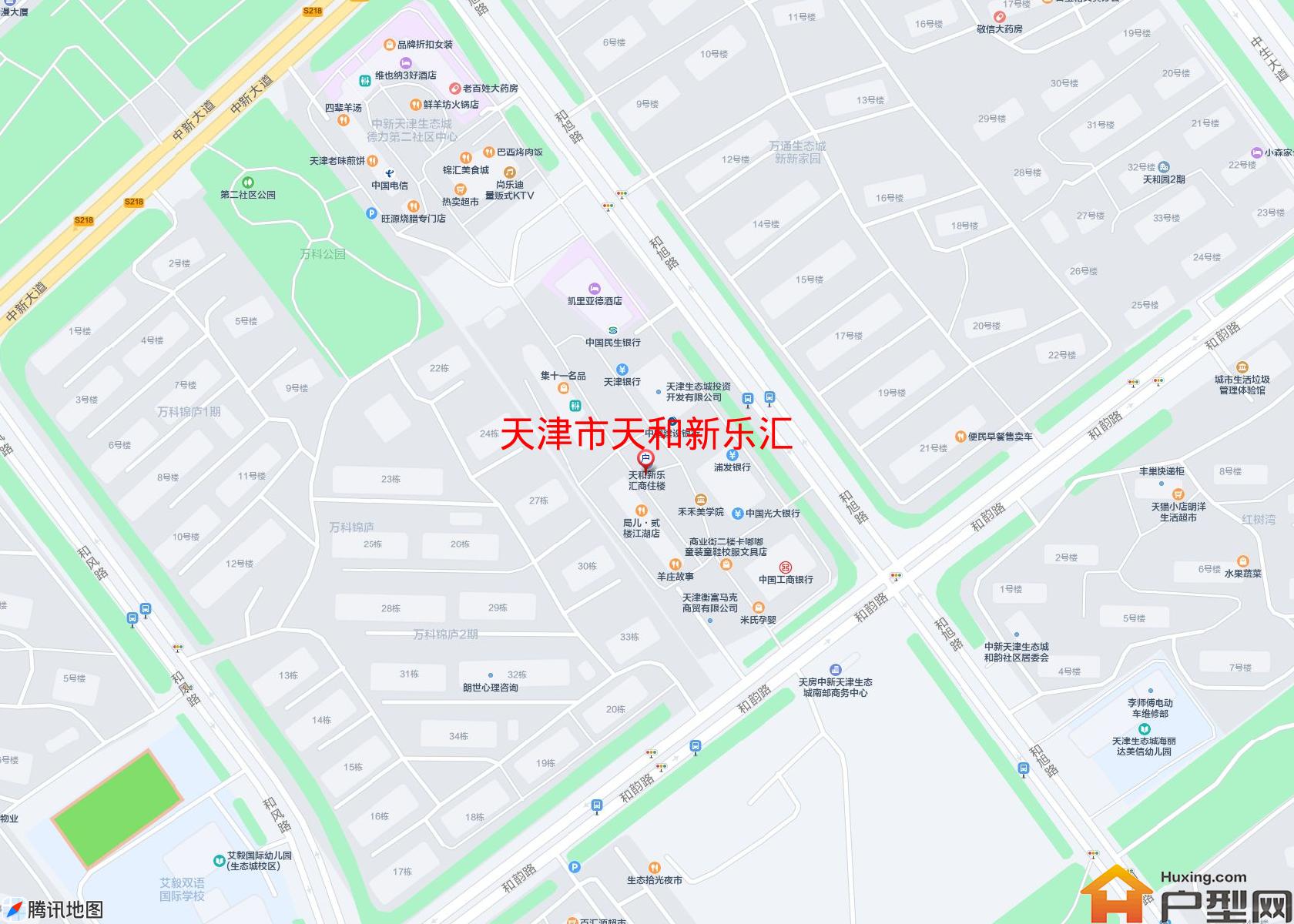 天和新乐汇小区 - 户型网