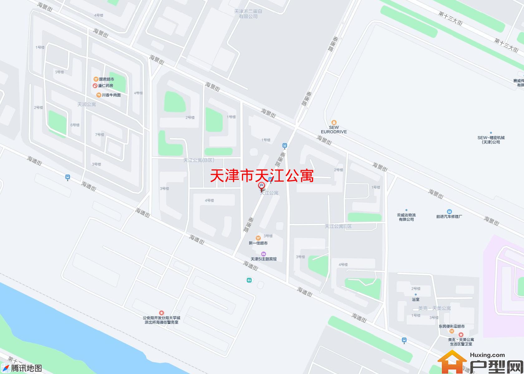 天江公寓小区 - 户型网