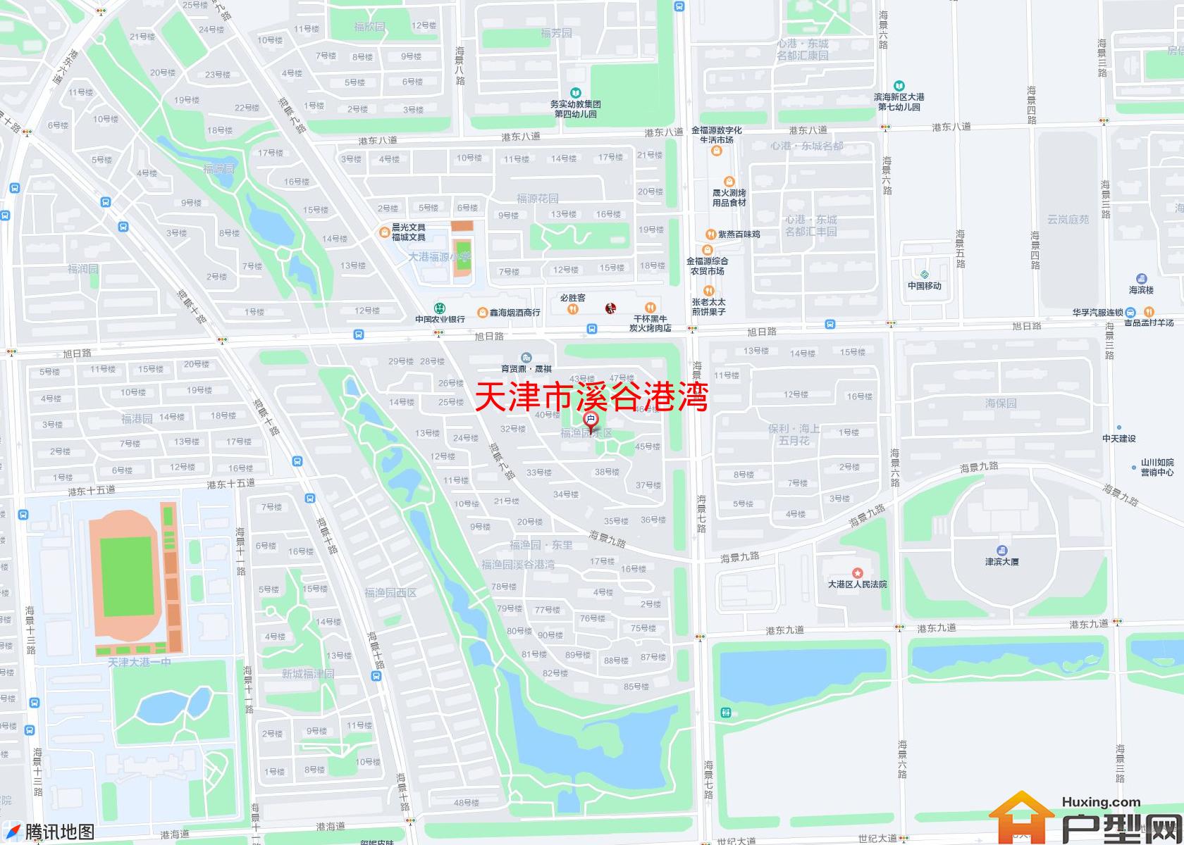 溪谷港湾小区 - 户型网 溪谷港湾小区 - 户型网