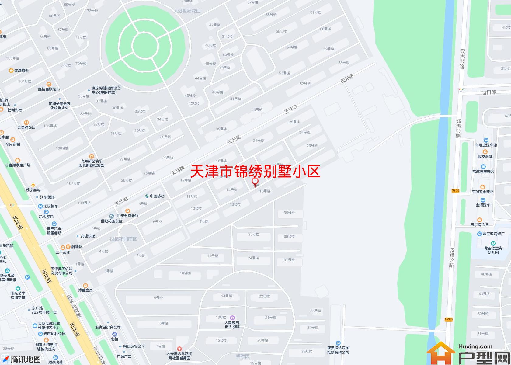 锦绣别墅小区小区 - 户型网