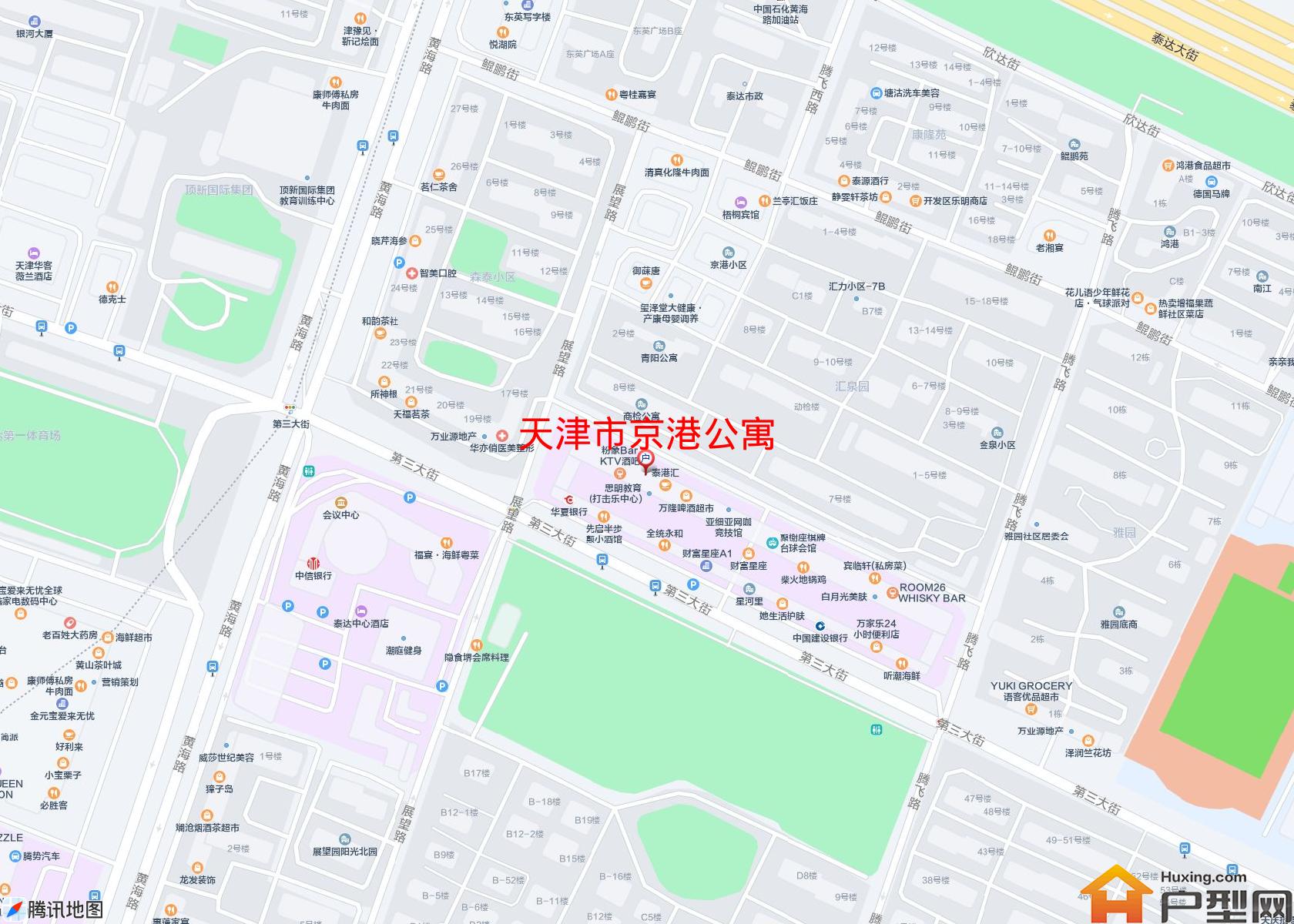 京港公寓小区 - 户型网