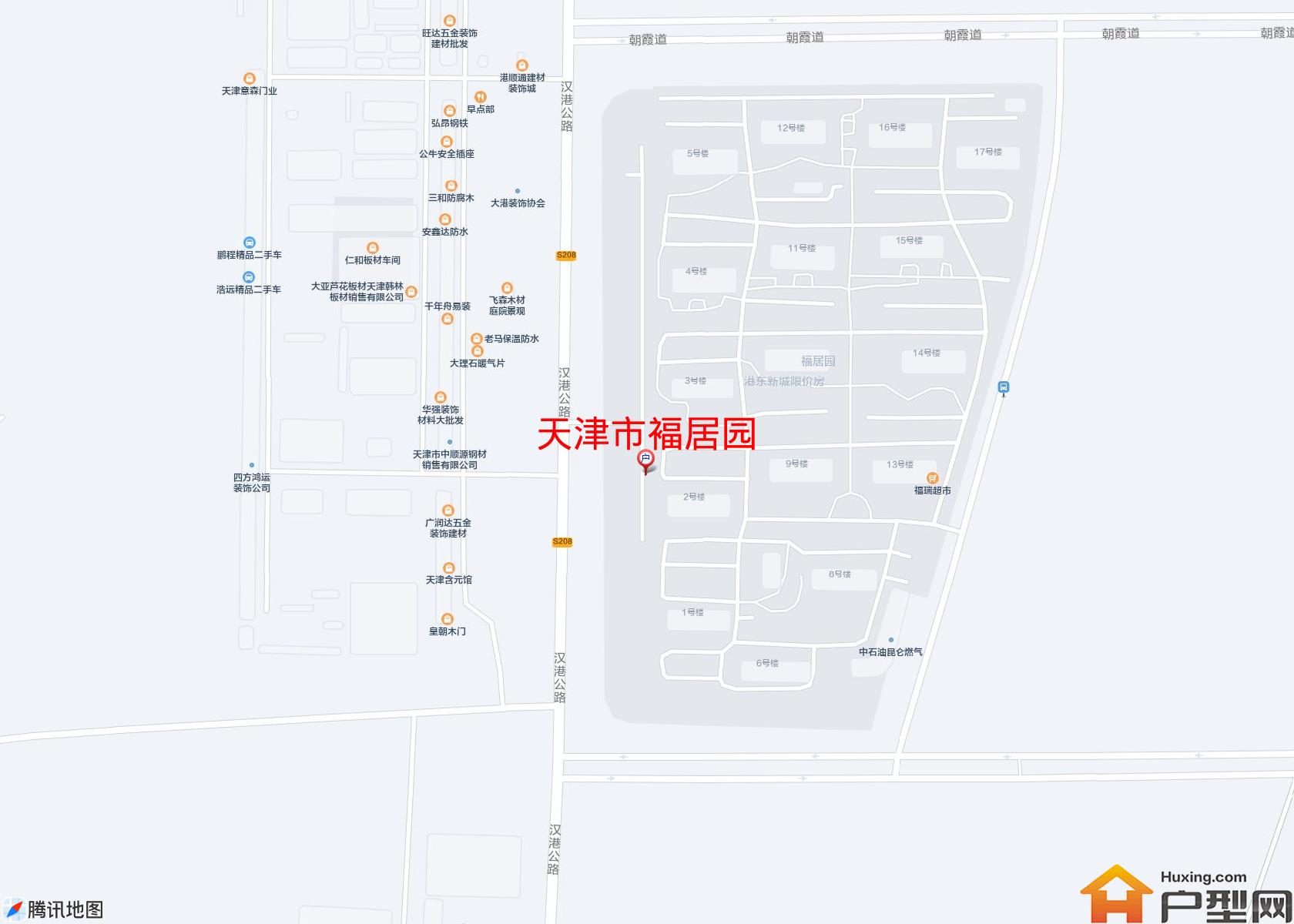 褔居园小区 - 户型网