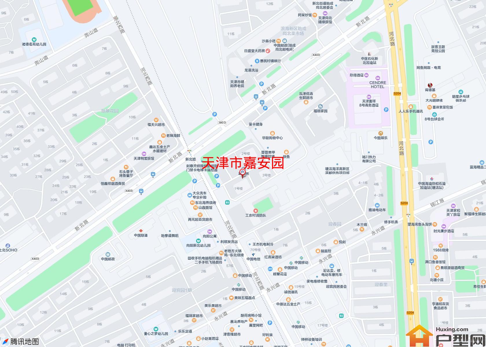 嘉安园小区 - 户型网