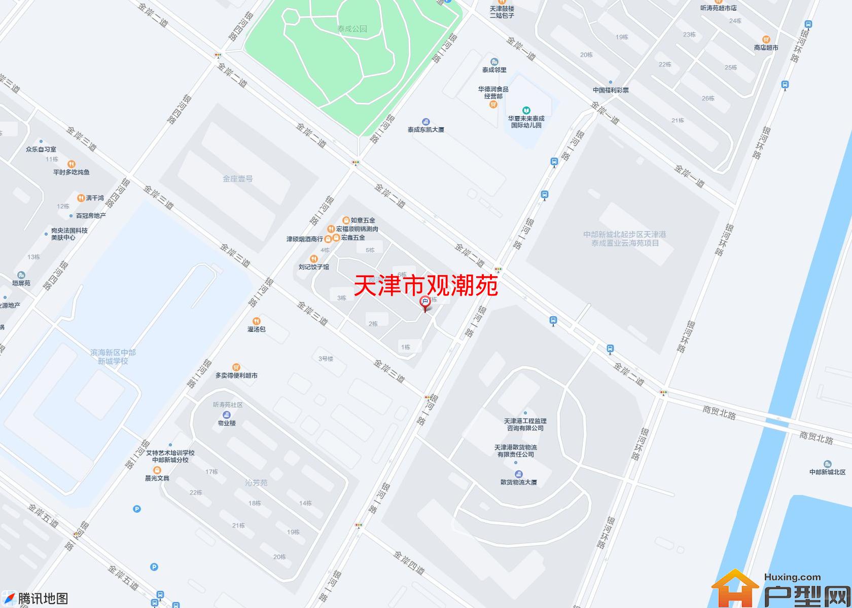 观潮苑小区 - 户型网