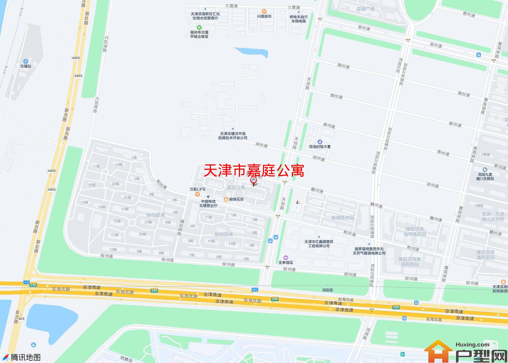 嘉庭公寓小区 - 户型网