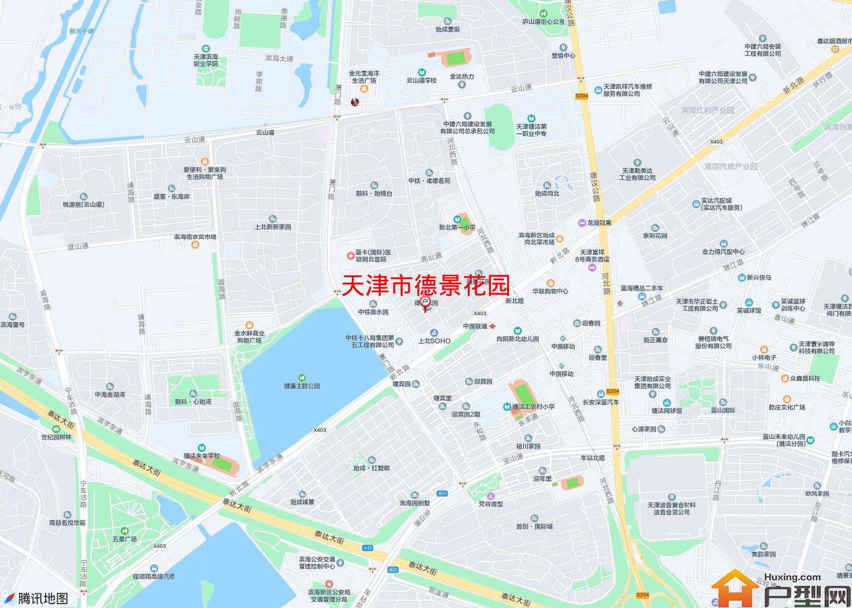 德景花园小区 - 户型网