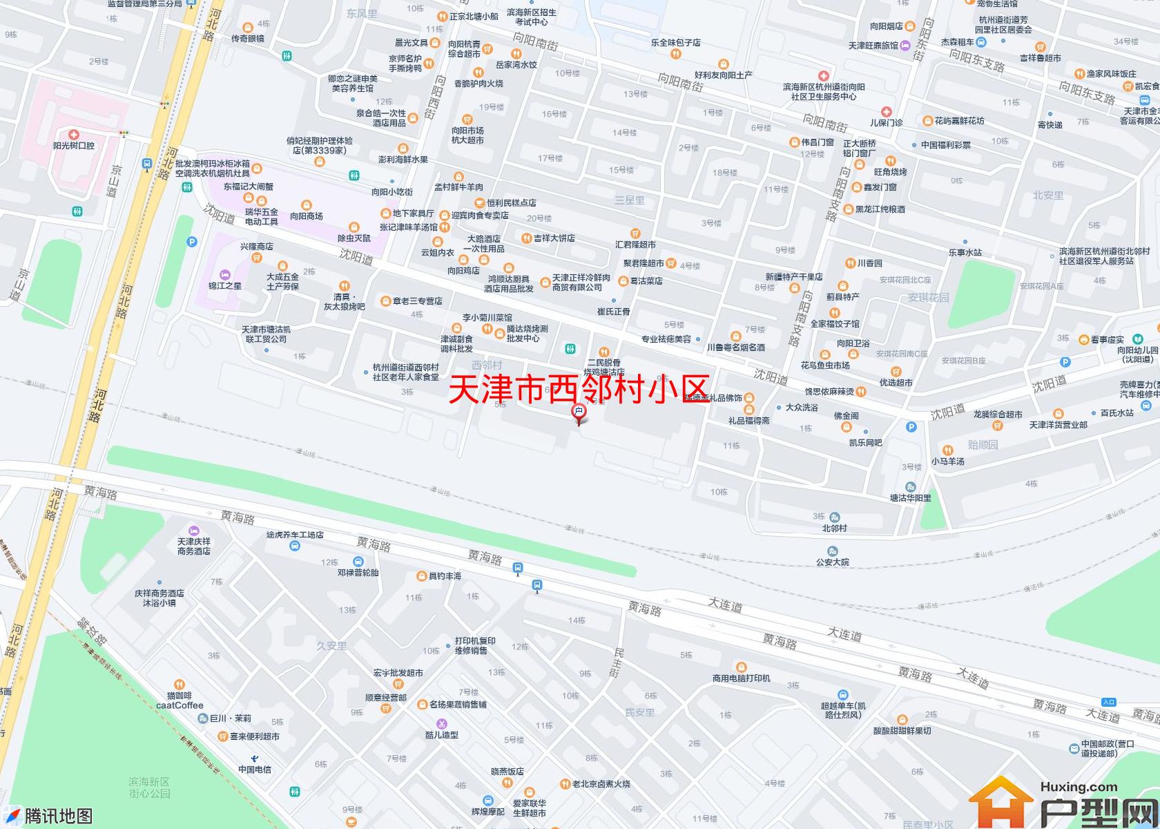 西邻村小区小区 - 户型网