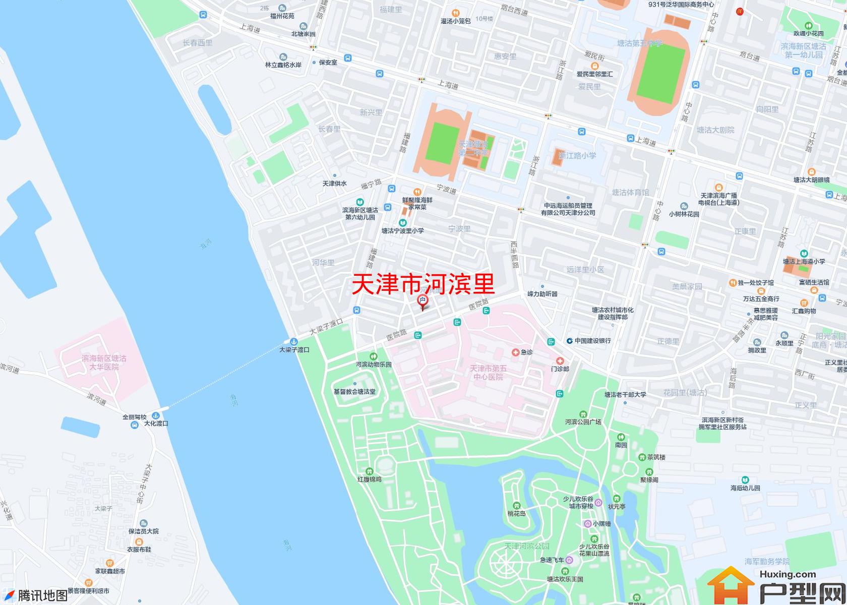 河滨里小区 - 户型网