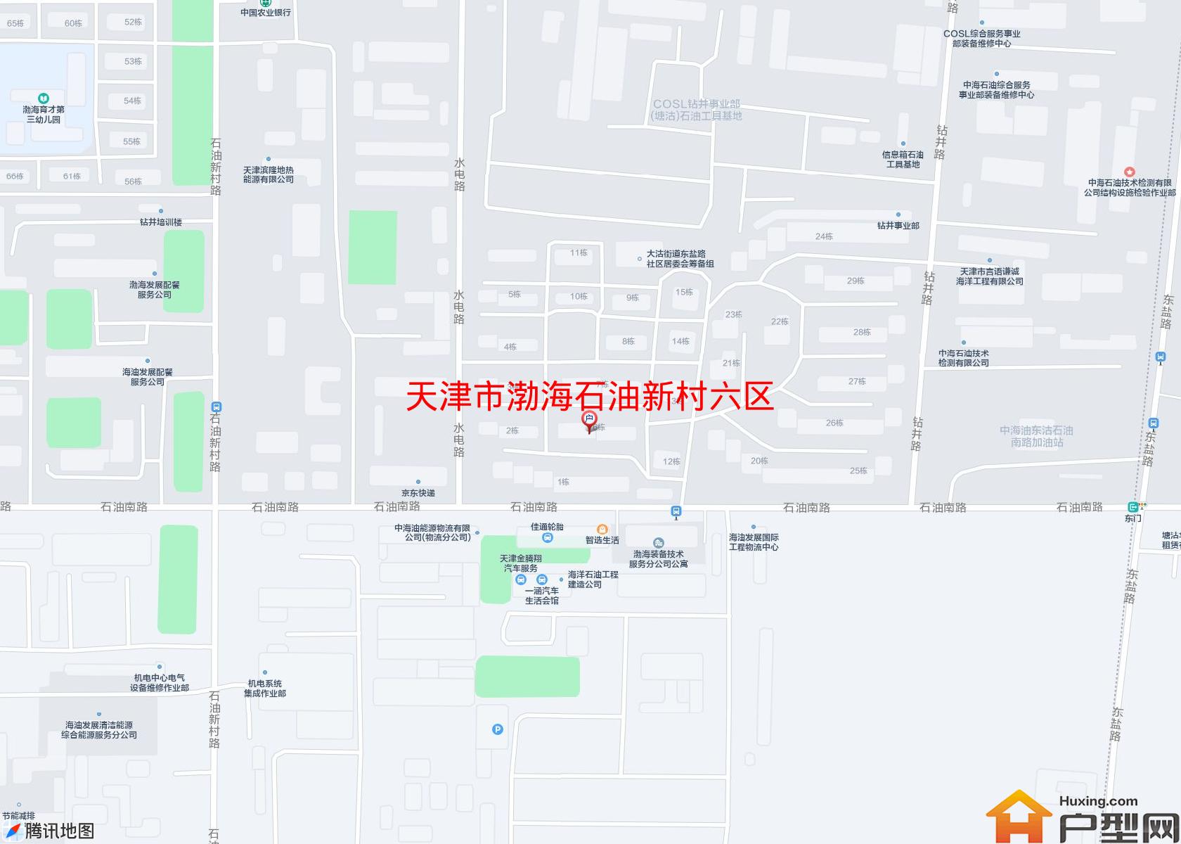 渤海石油新村六区小区 - 户型网