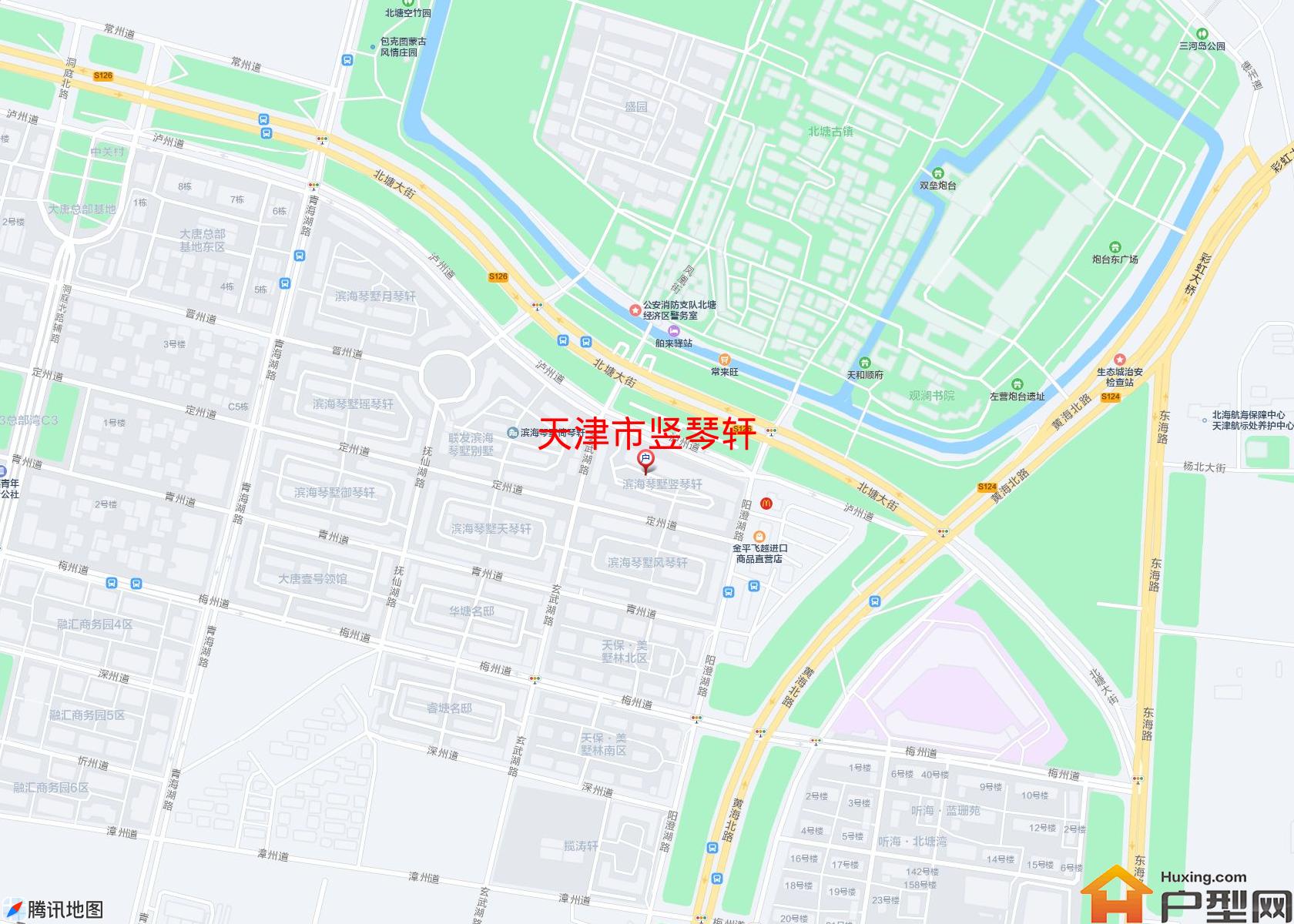 竖琴轩小区 - 户型网