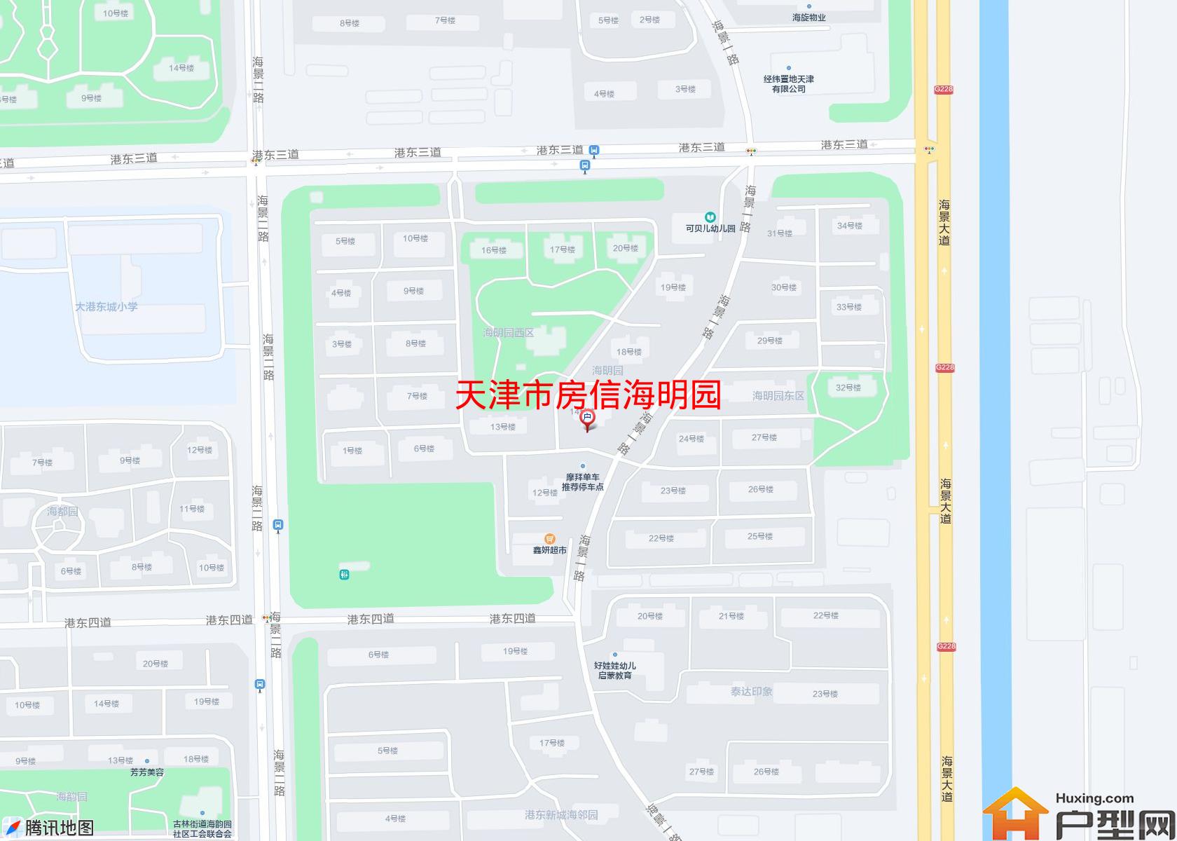 房信海明园小区 - 户型网