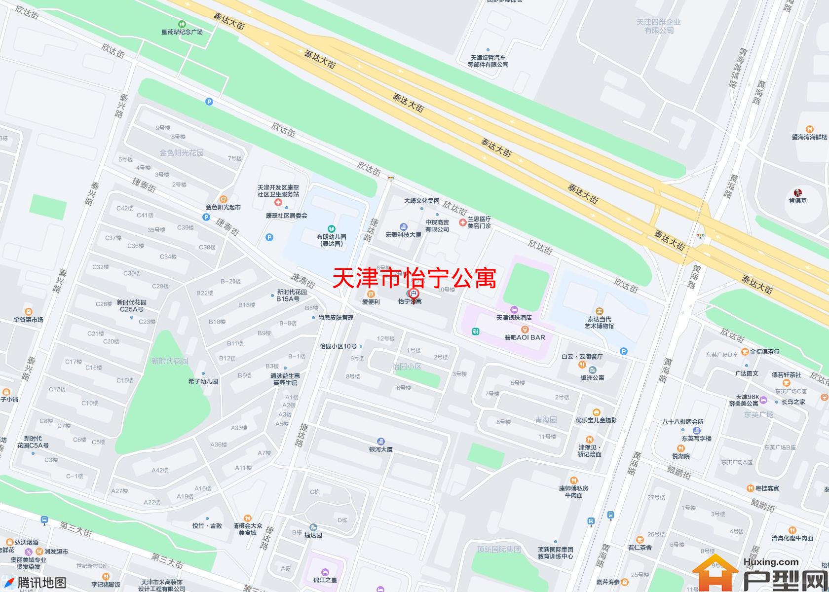 怡宁公寓小区 - 户型网