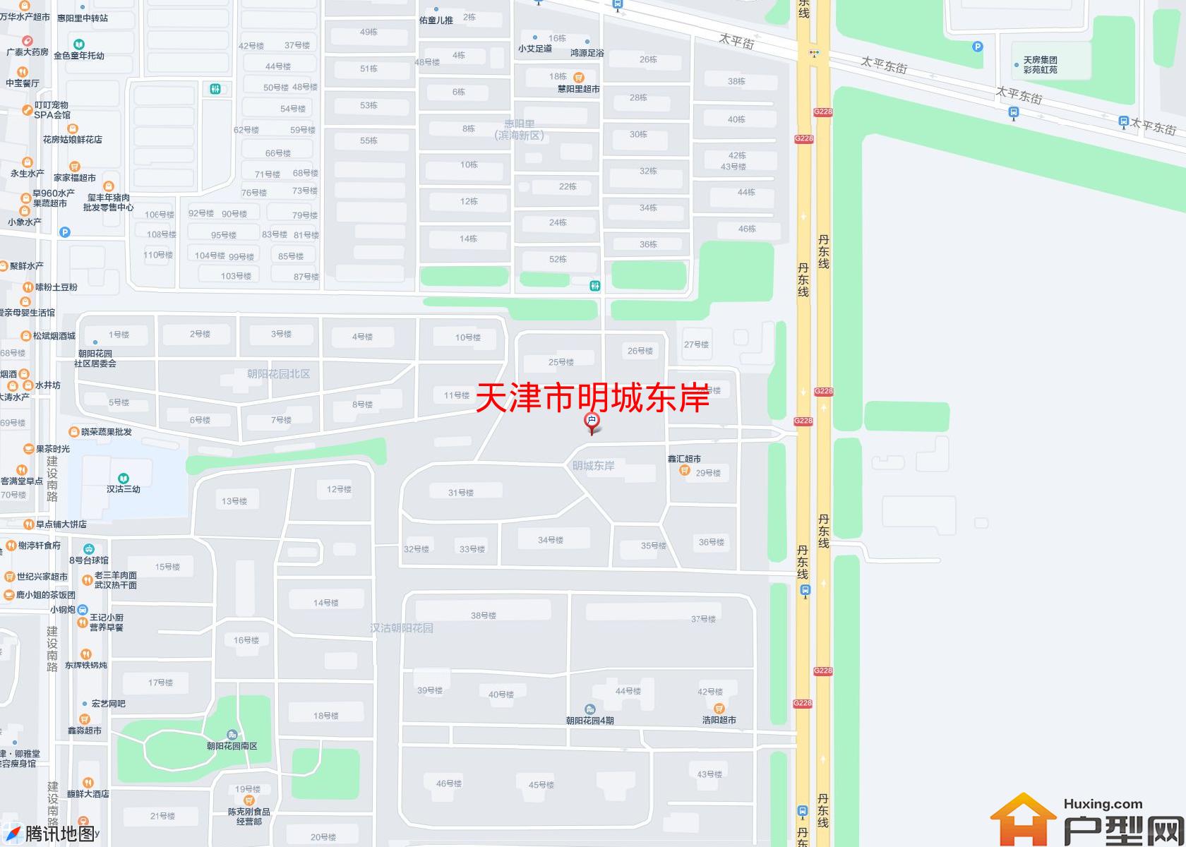 明城东岸小区 - 户型网