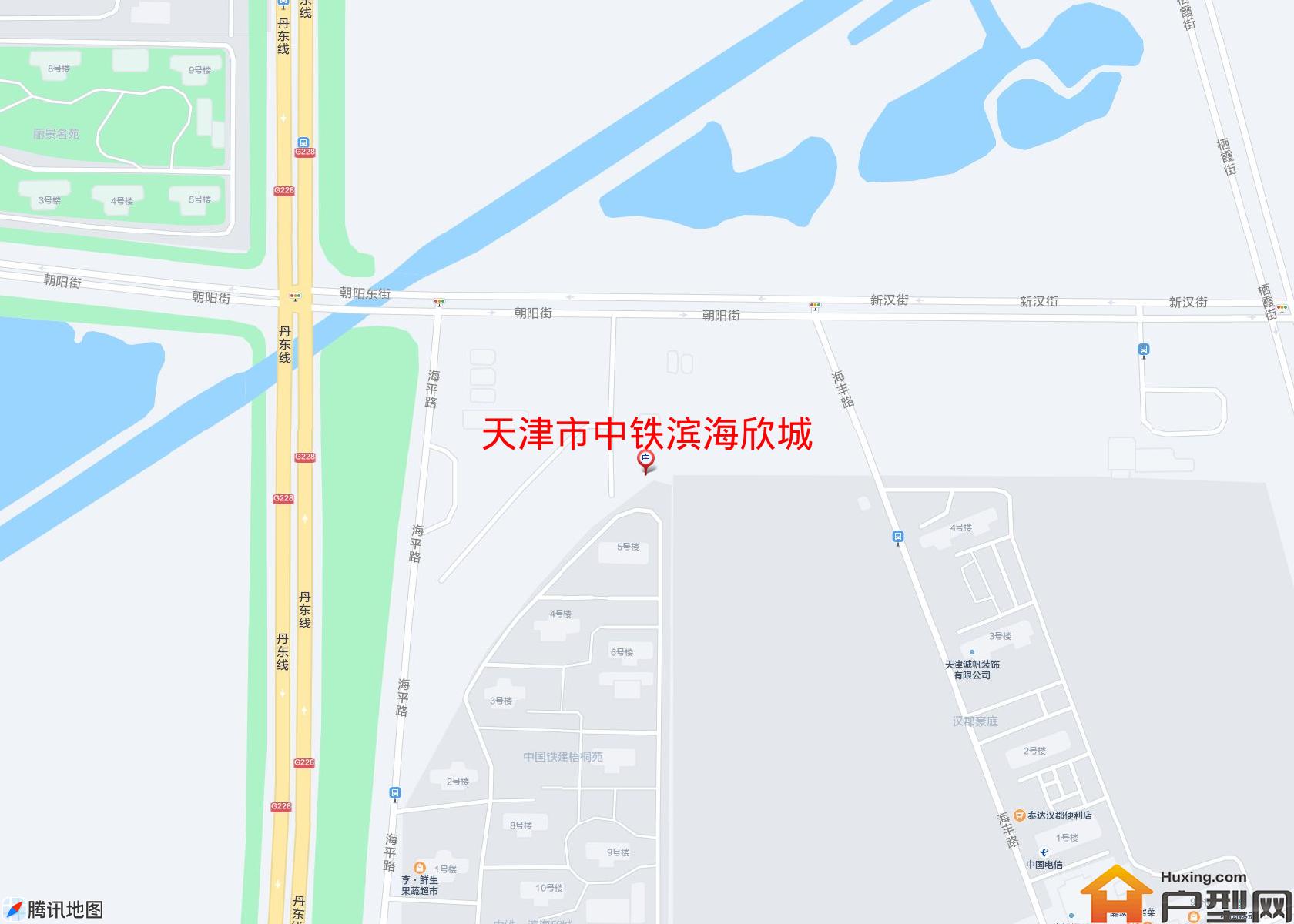 中铁滨海欣城小区 - 户型网