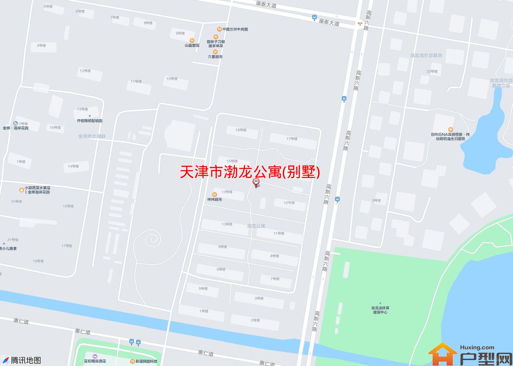 渤龙公寓(别墅)小区 - 户型网