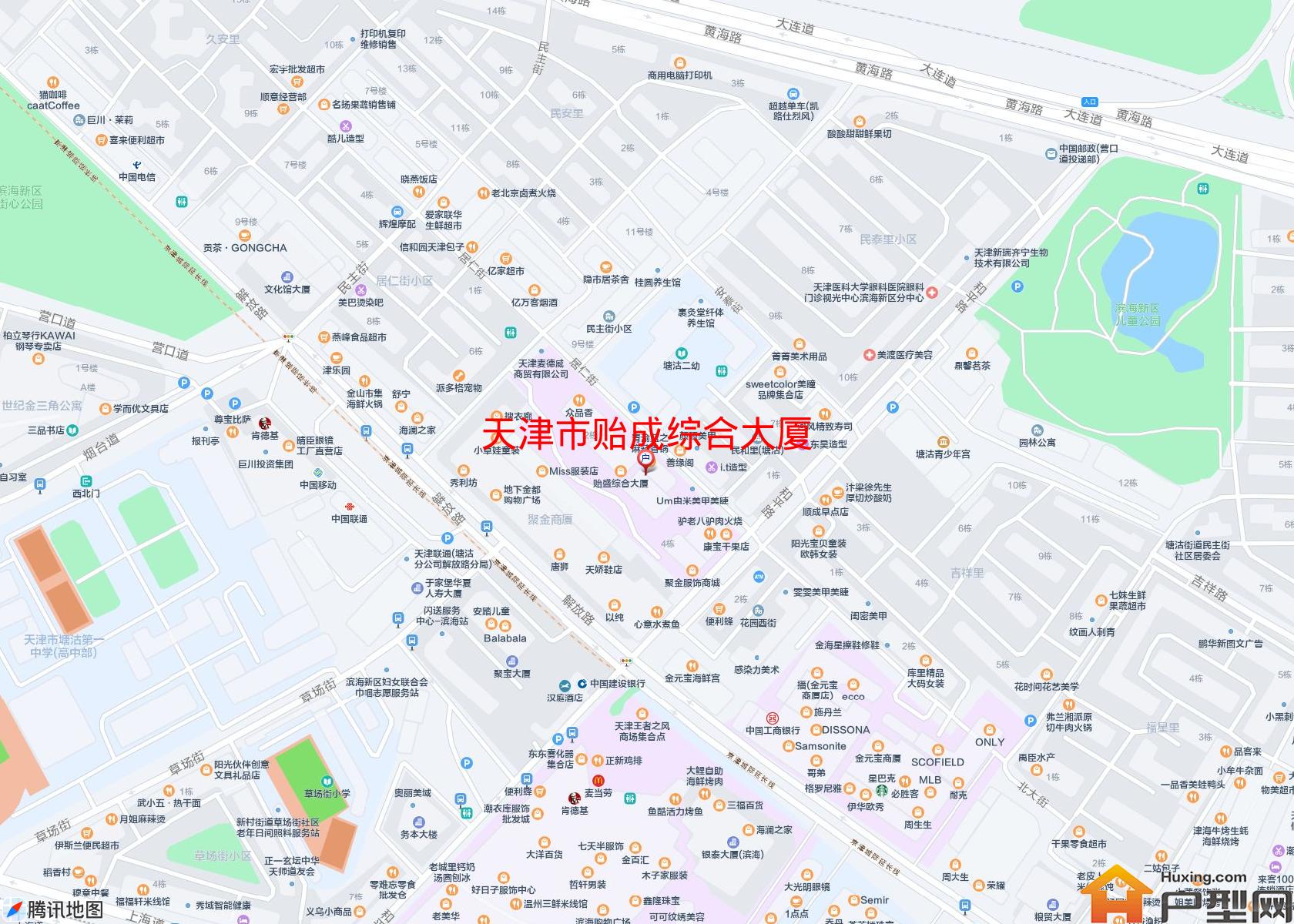 贻成综合大厦小区 - 户型网