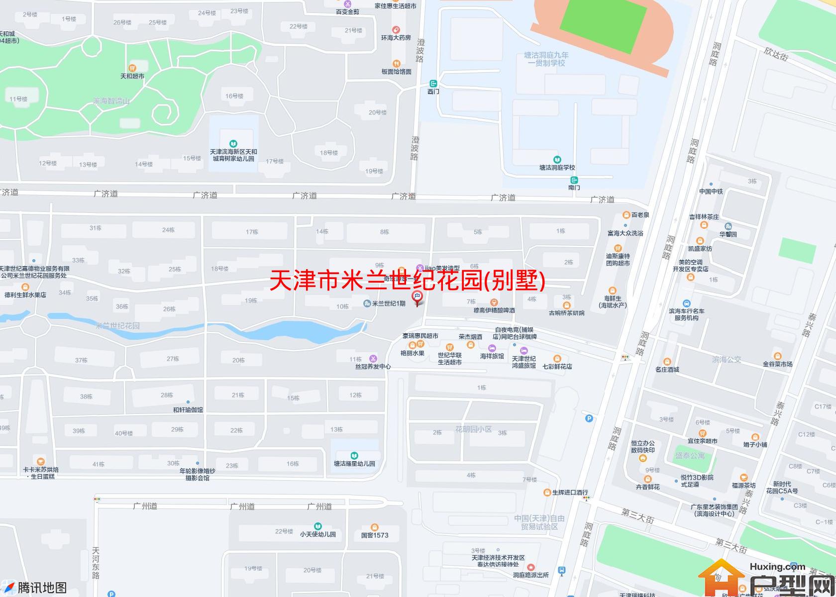 米兰世纪花园(别墅)小区 - 户型网