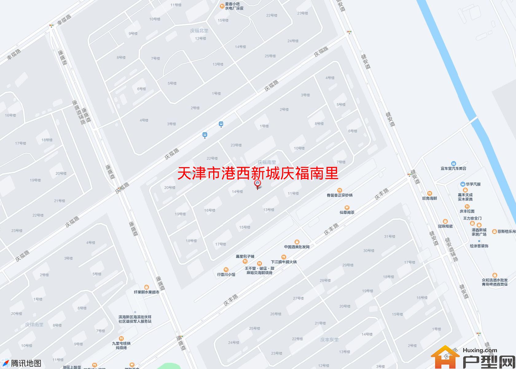 港西新城庆福南里小区 - 户型网