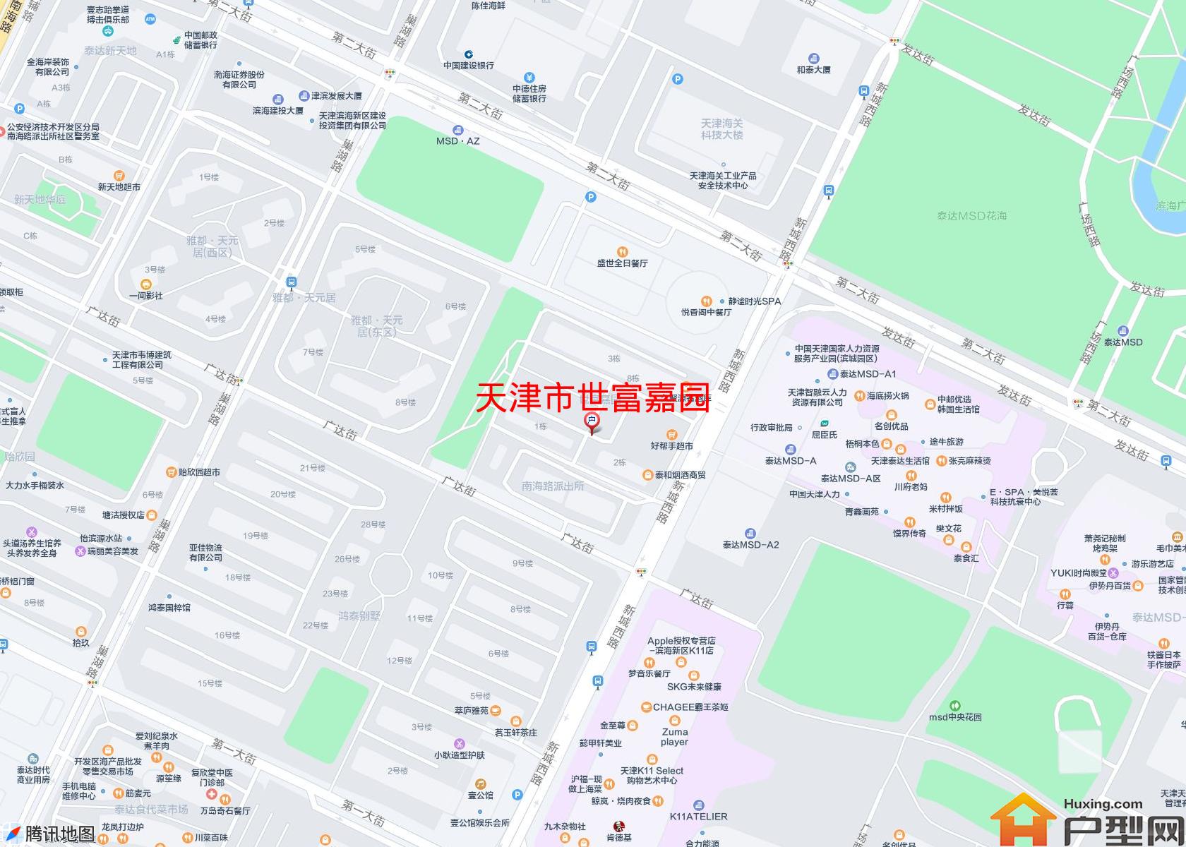 世富嘉园小区 - 户型网