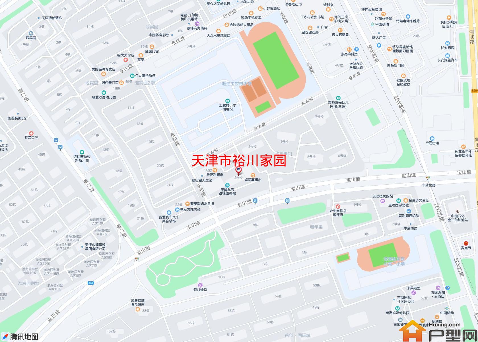 裕川家园小区 - 户型网