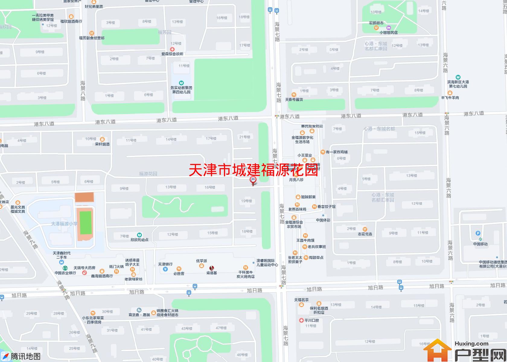 城建福源花园小区 - 户型网