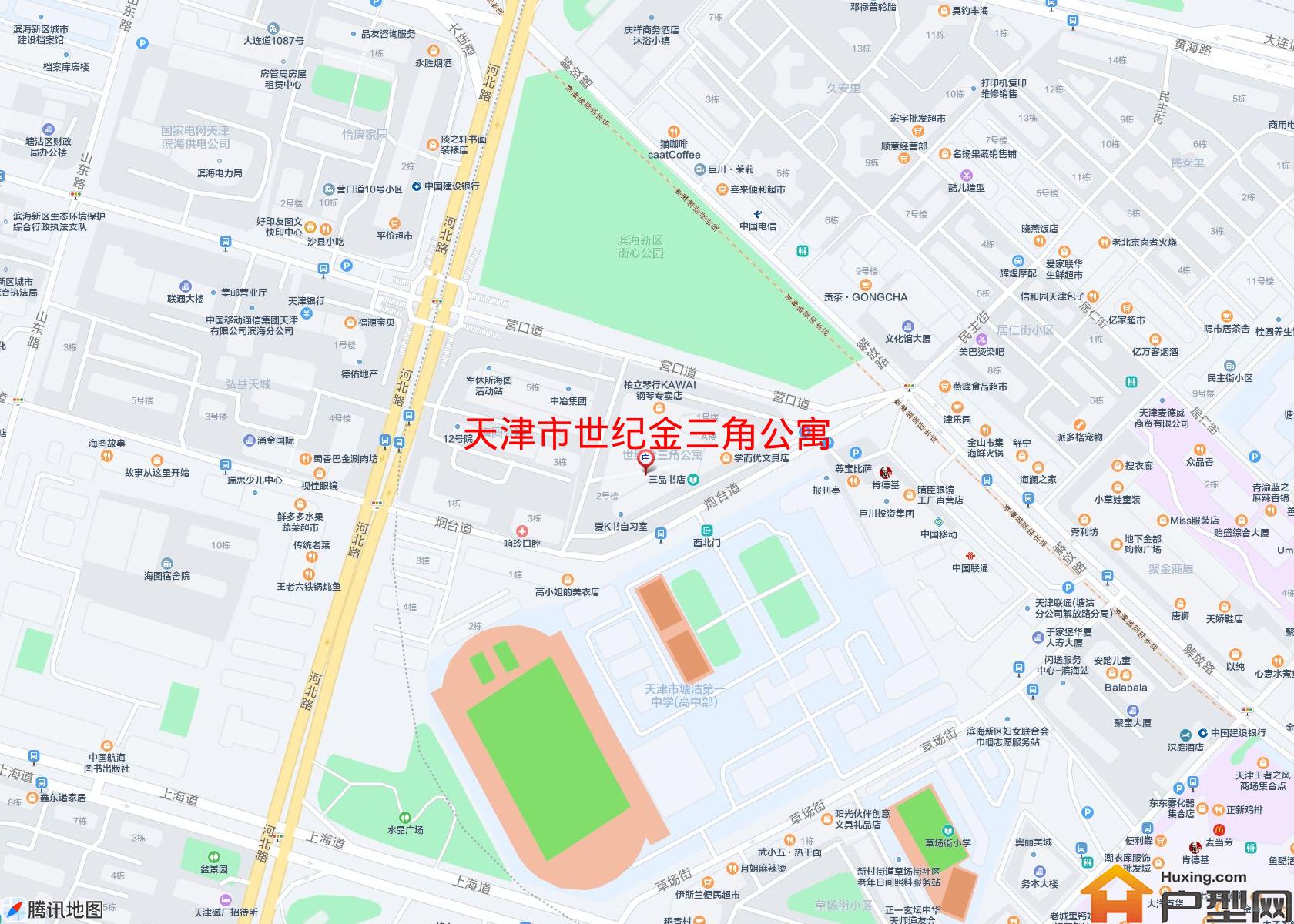 世纪金三角公寓小区 - 户型网