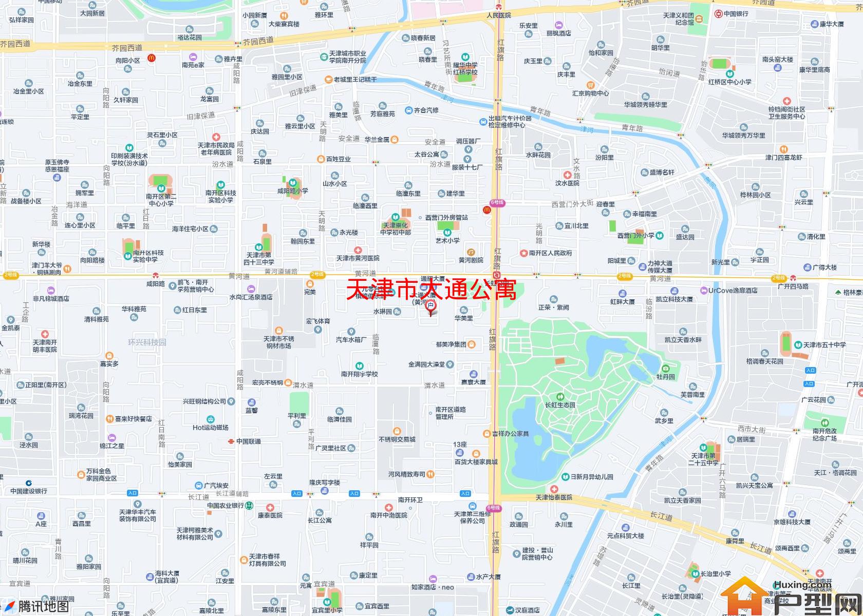 大通公寓小区 - 户型网