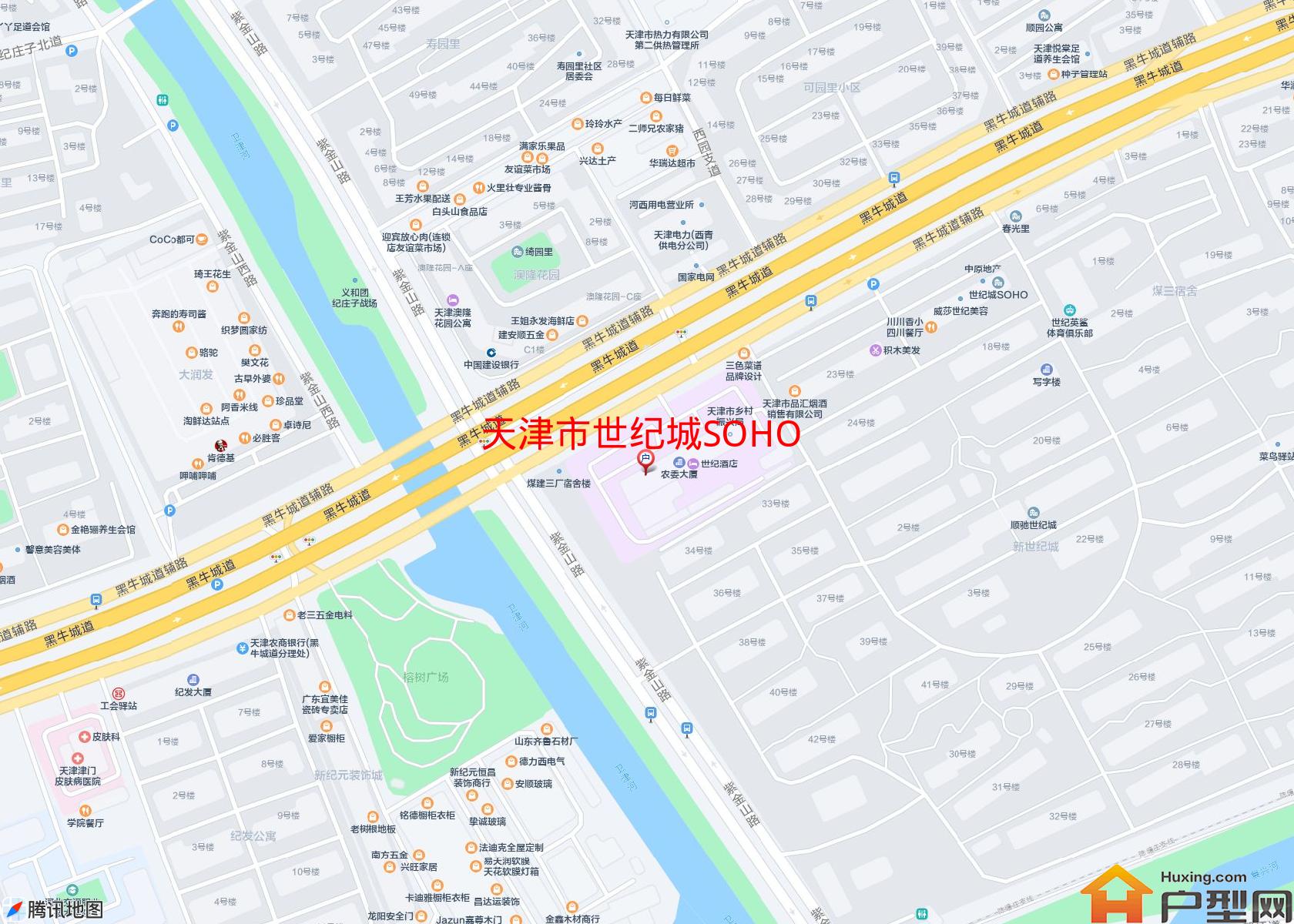 世纪城SOHO小区 - 户型网 世纪城SOHO小区 - 户型网
