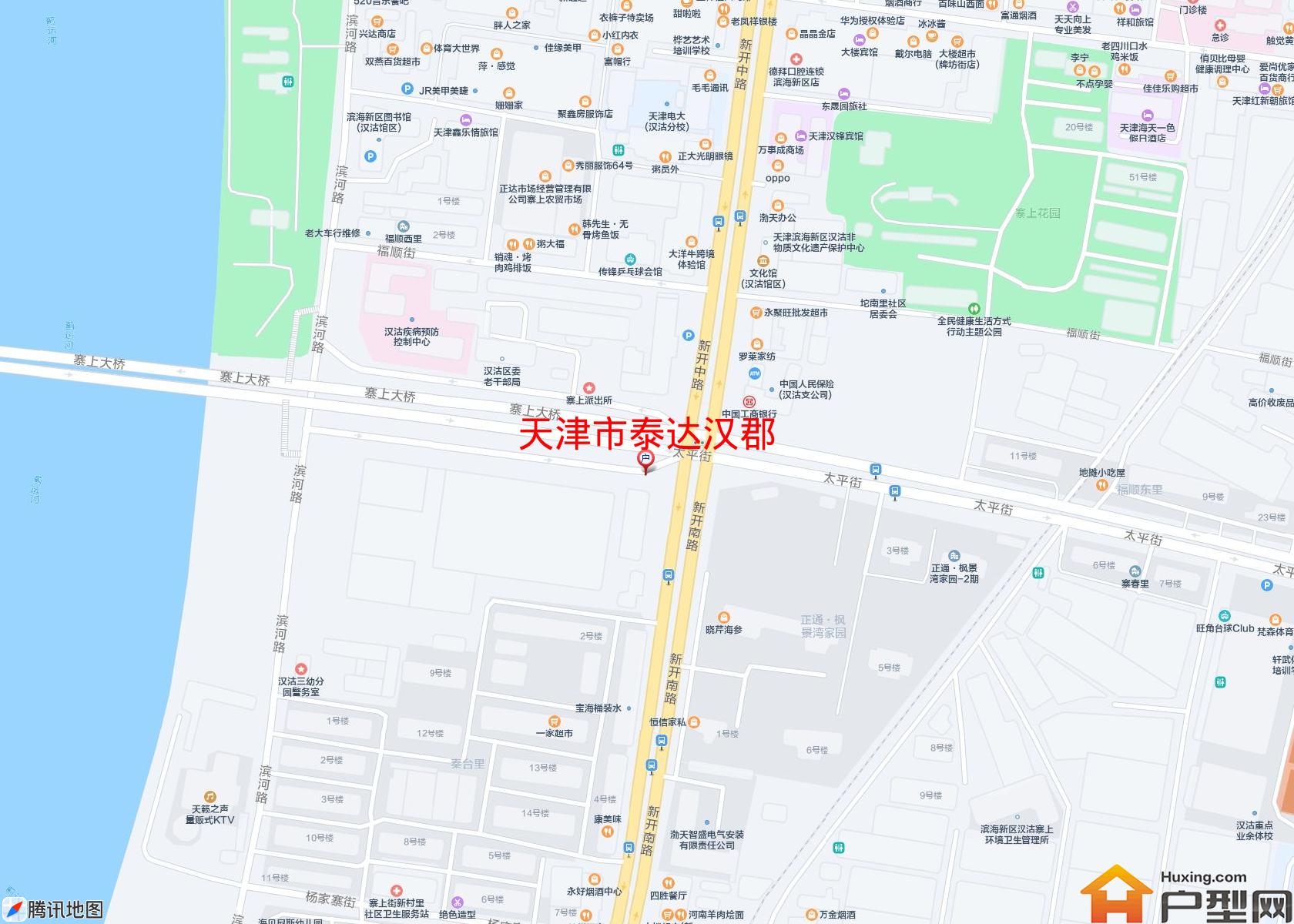 泰达汉郡小区 - 户型网