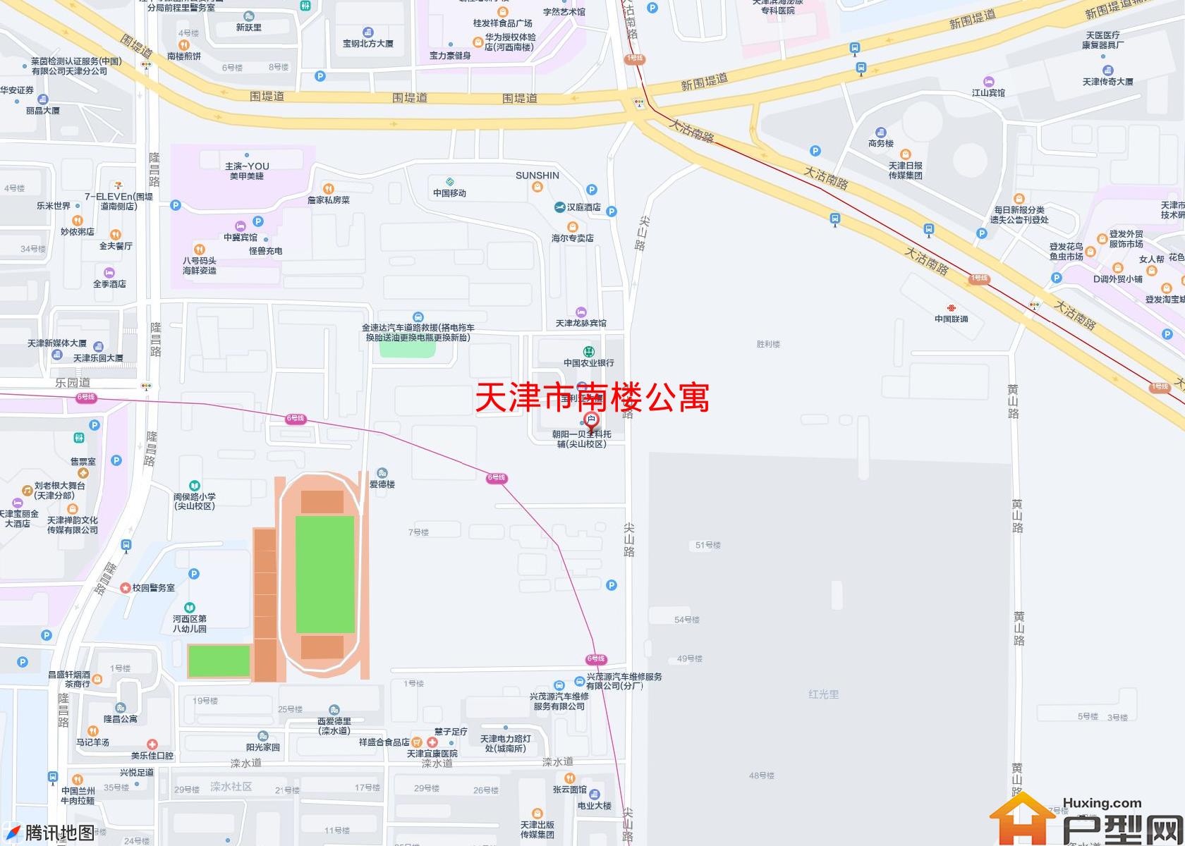 南楼公寓小区 - 户型网
