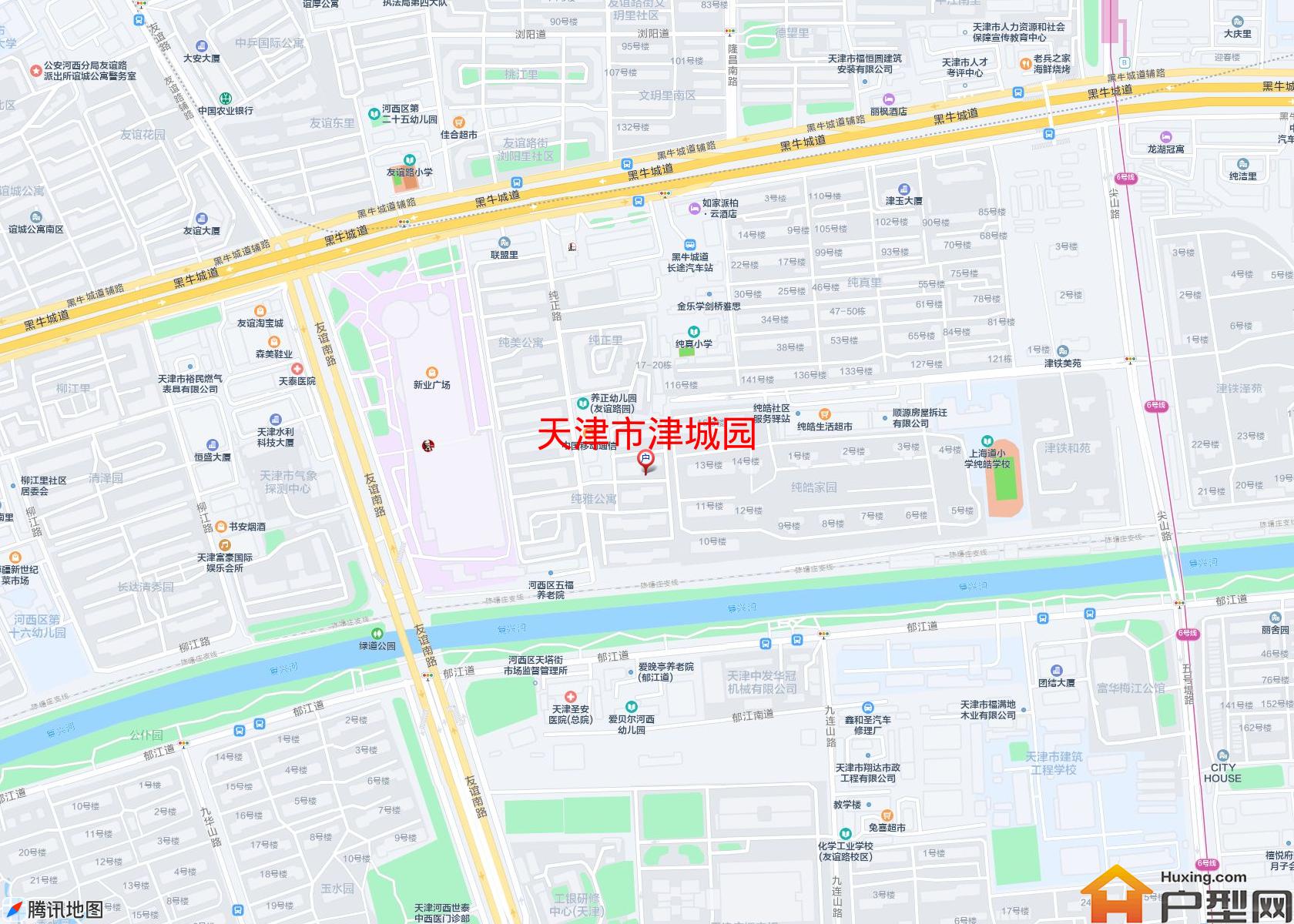 津城园小区 - 户型网