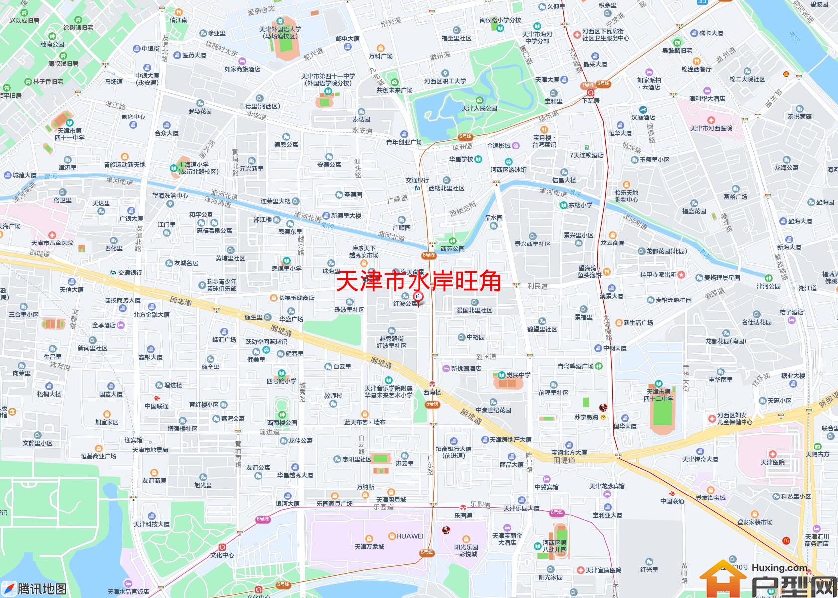 水岸旺角小区 - 户型网
