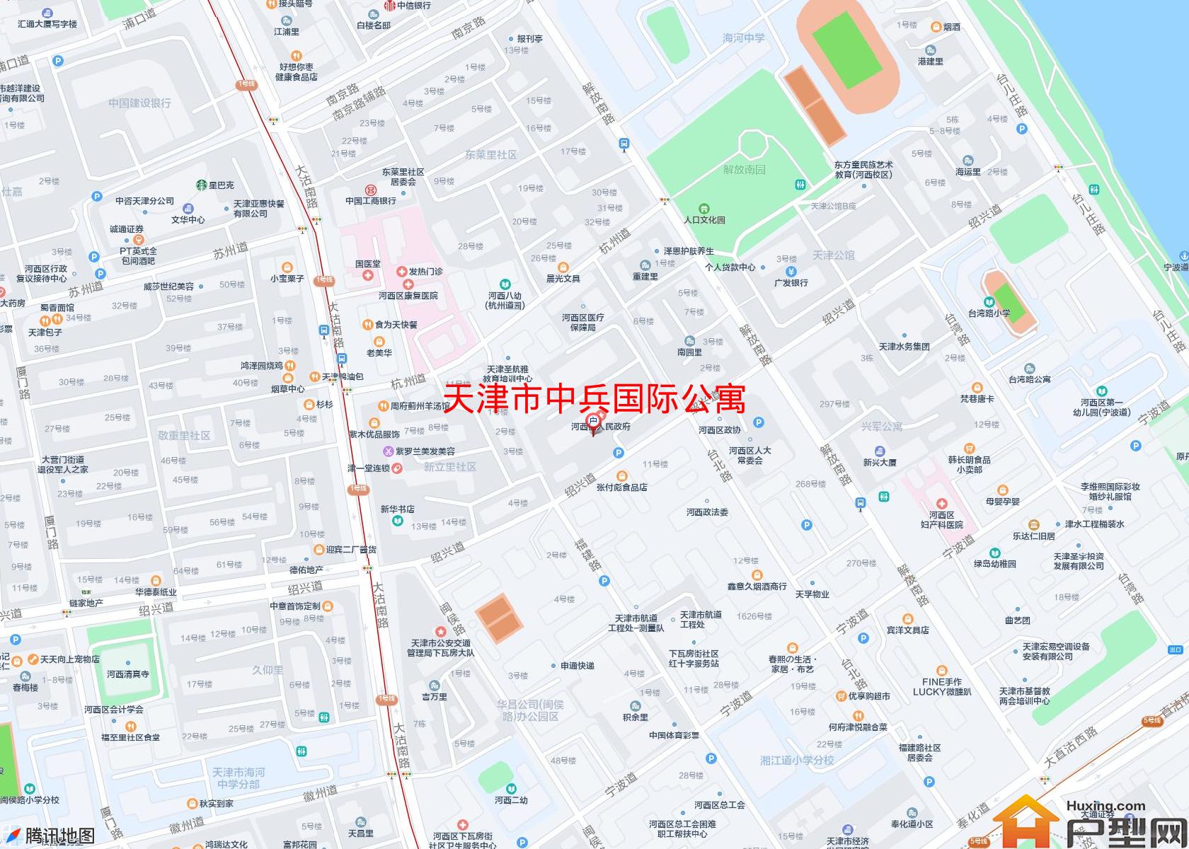 中兵国际公寓小区 - 户型网