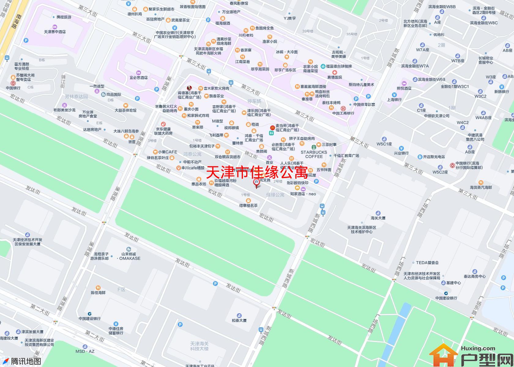 佳缘公寓小区 - 户型网