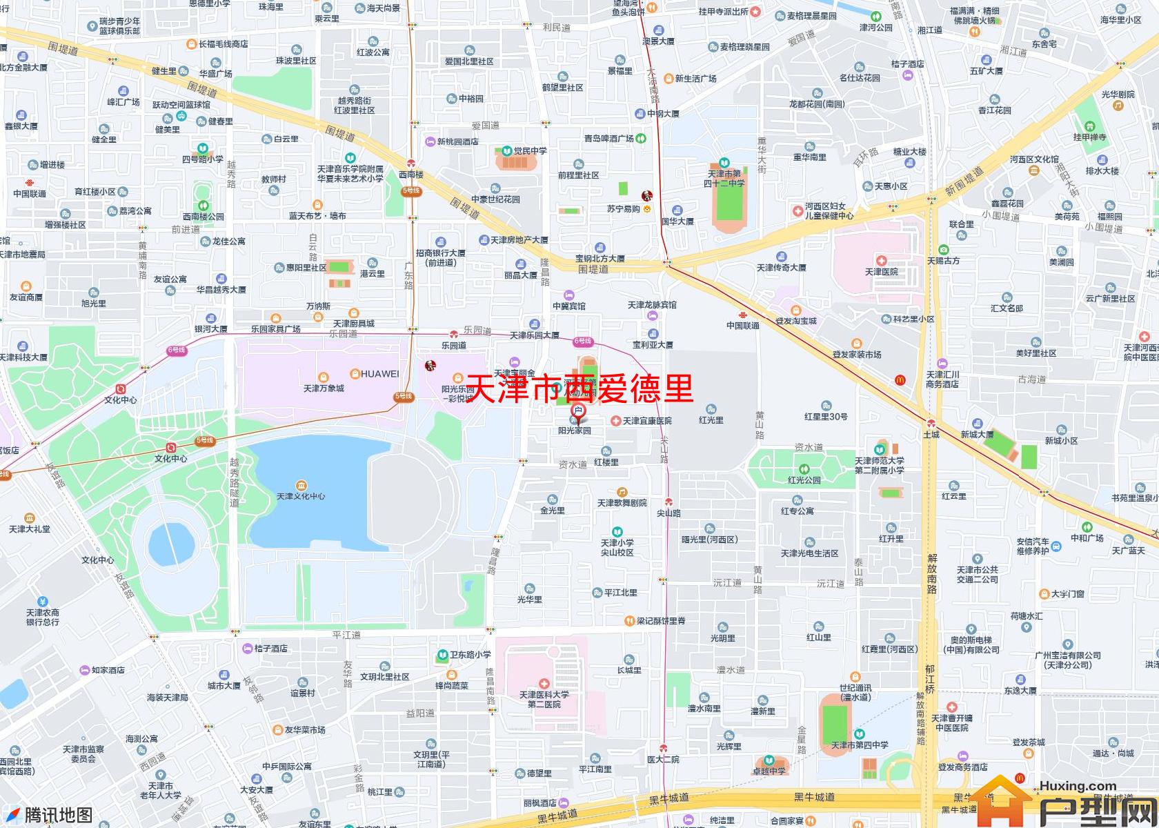 西爱德里小区 - 户型网