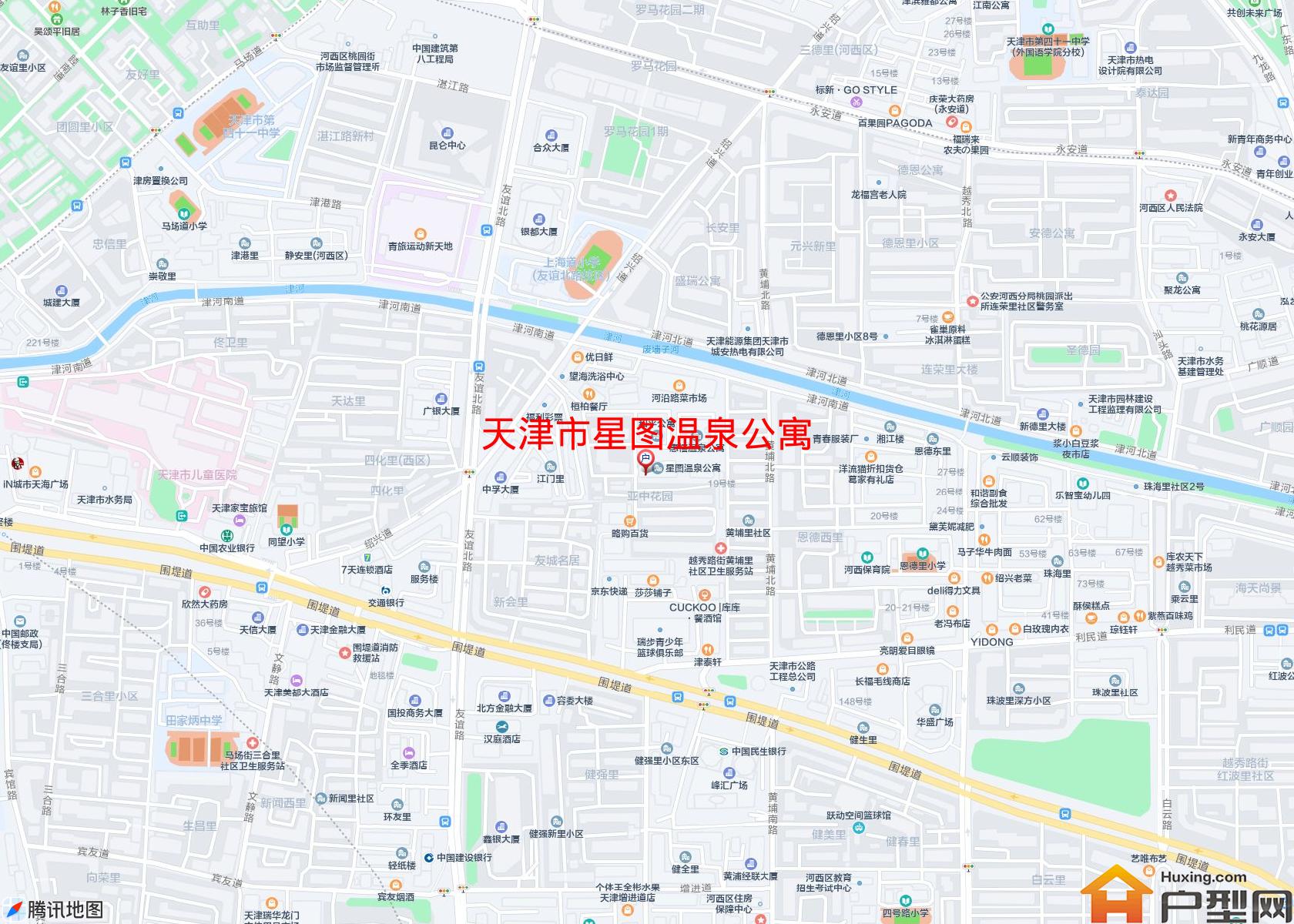 星图温泉公寓小区 - 户型网