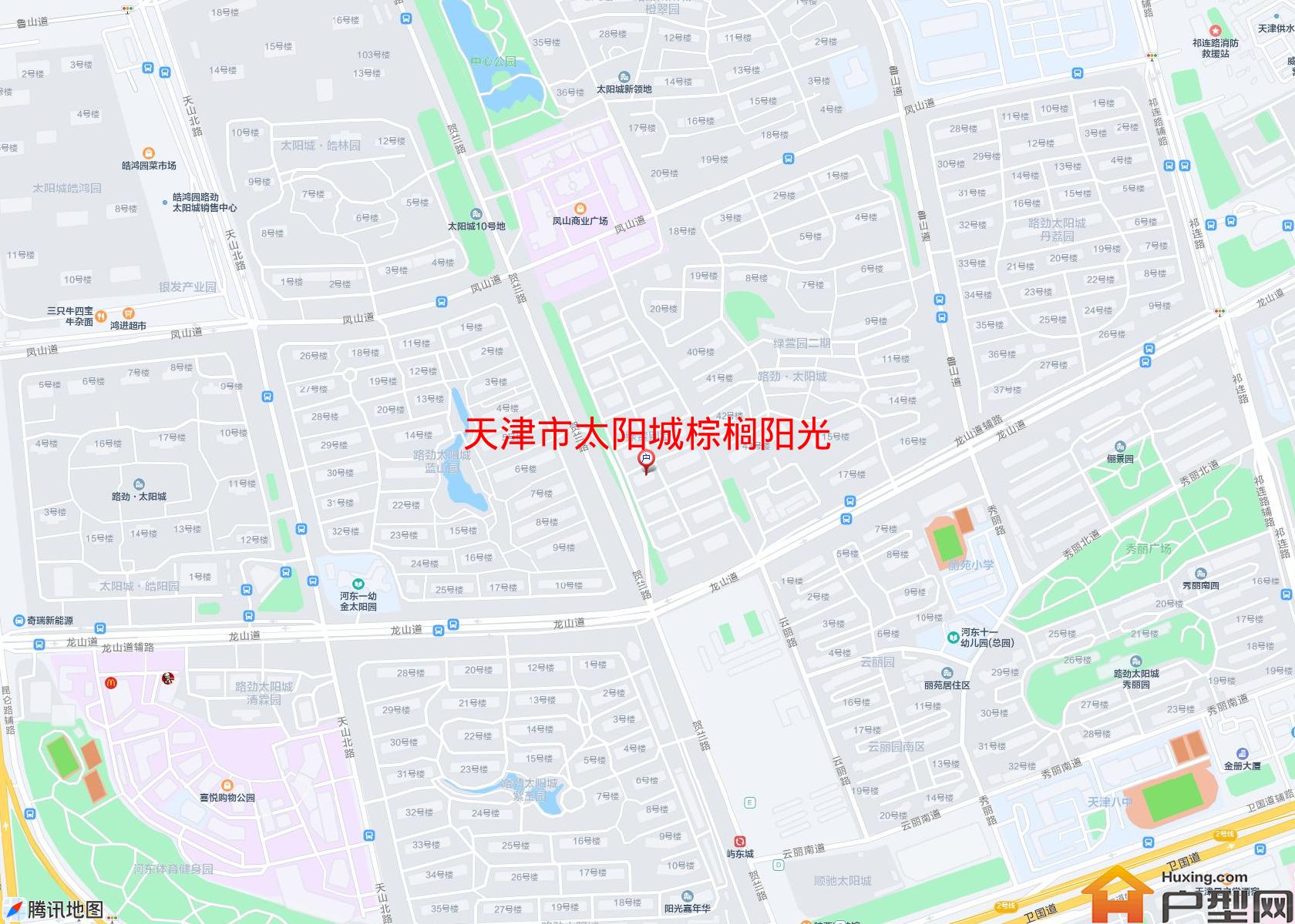 太阳城棕榈阳光小区 - 户型网