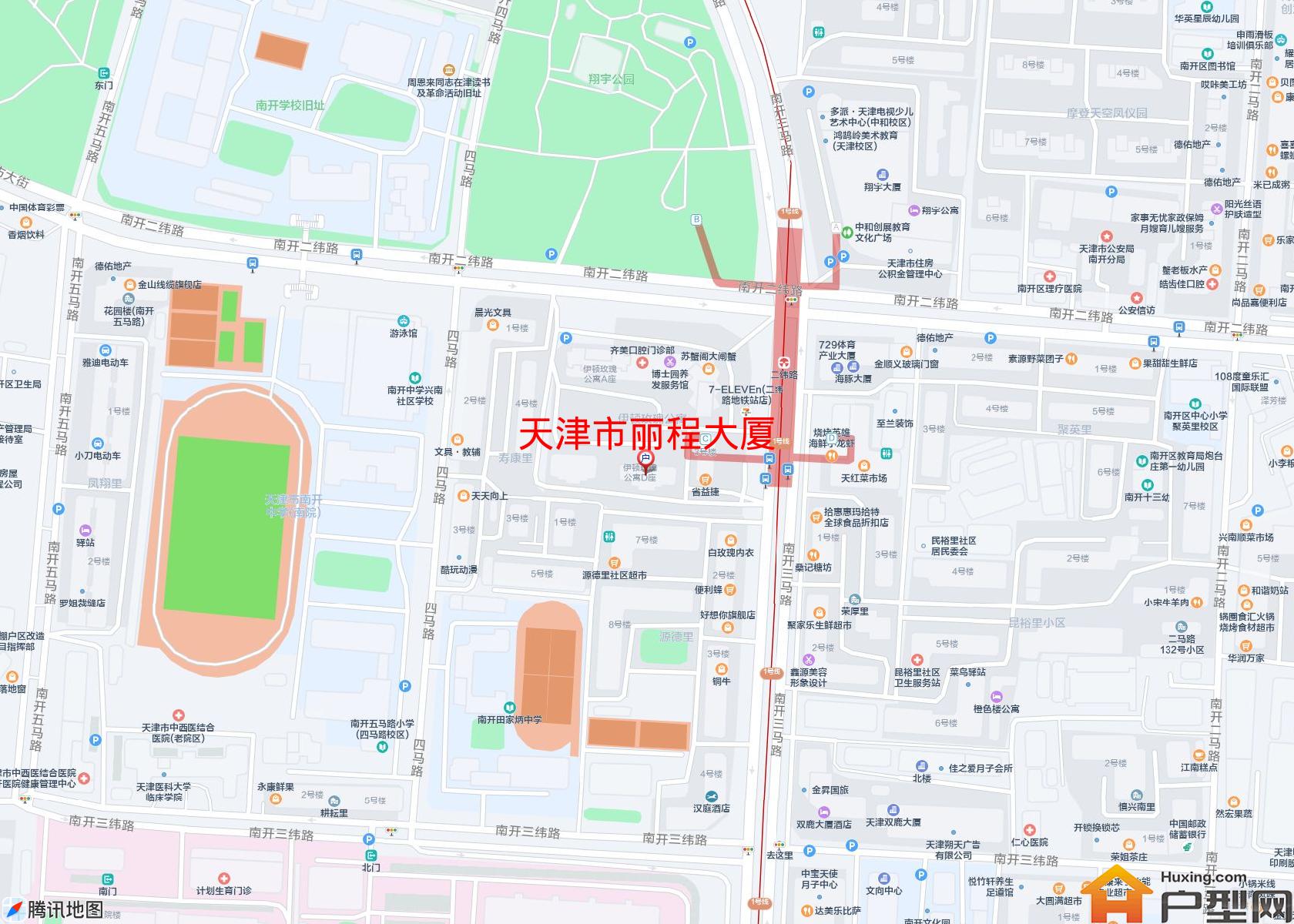 丽程大厦小区 - 户型网
