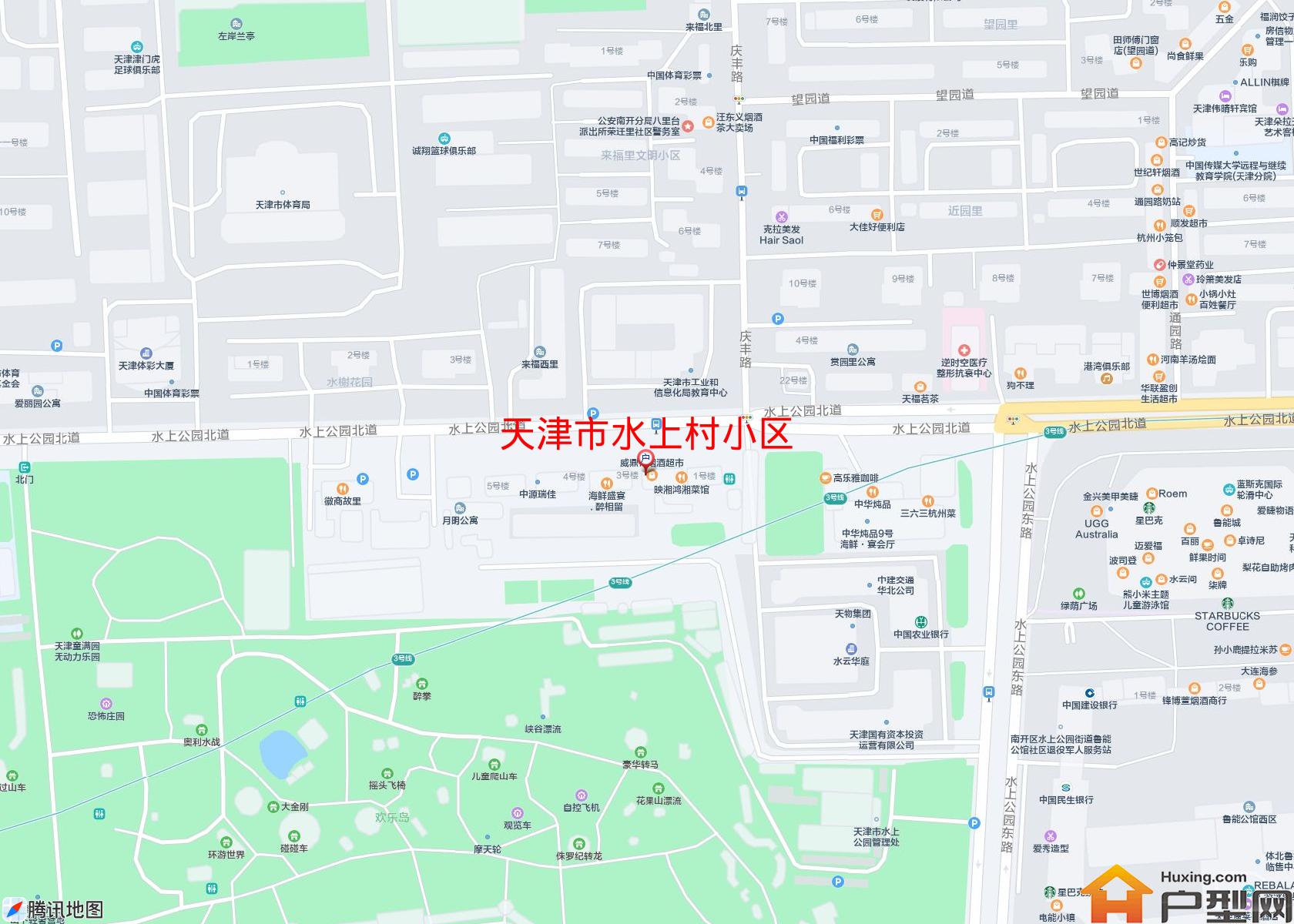 水上村小区小区 - 户型网