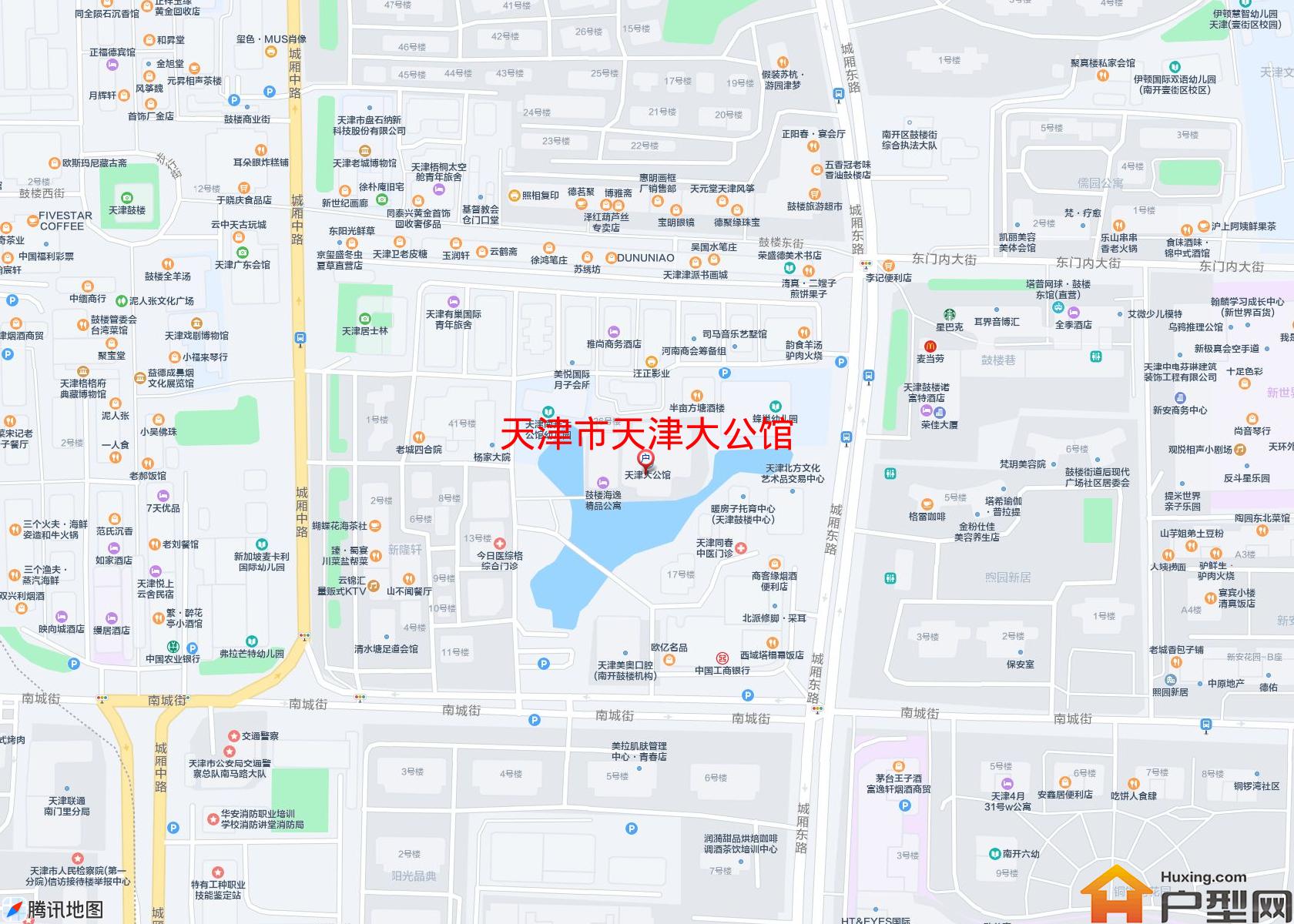 天津大公馆小区 - 户型网