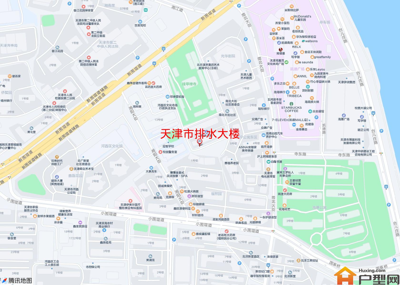 排水大楼小区 - 户型网