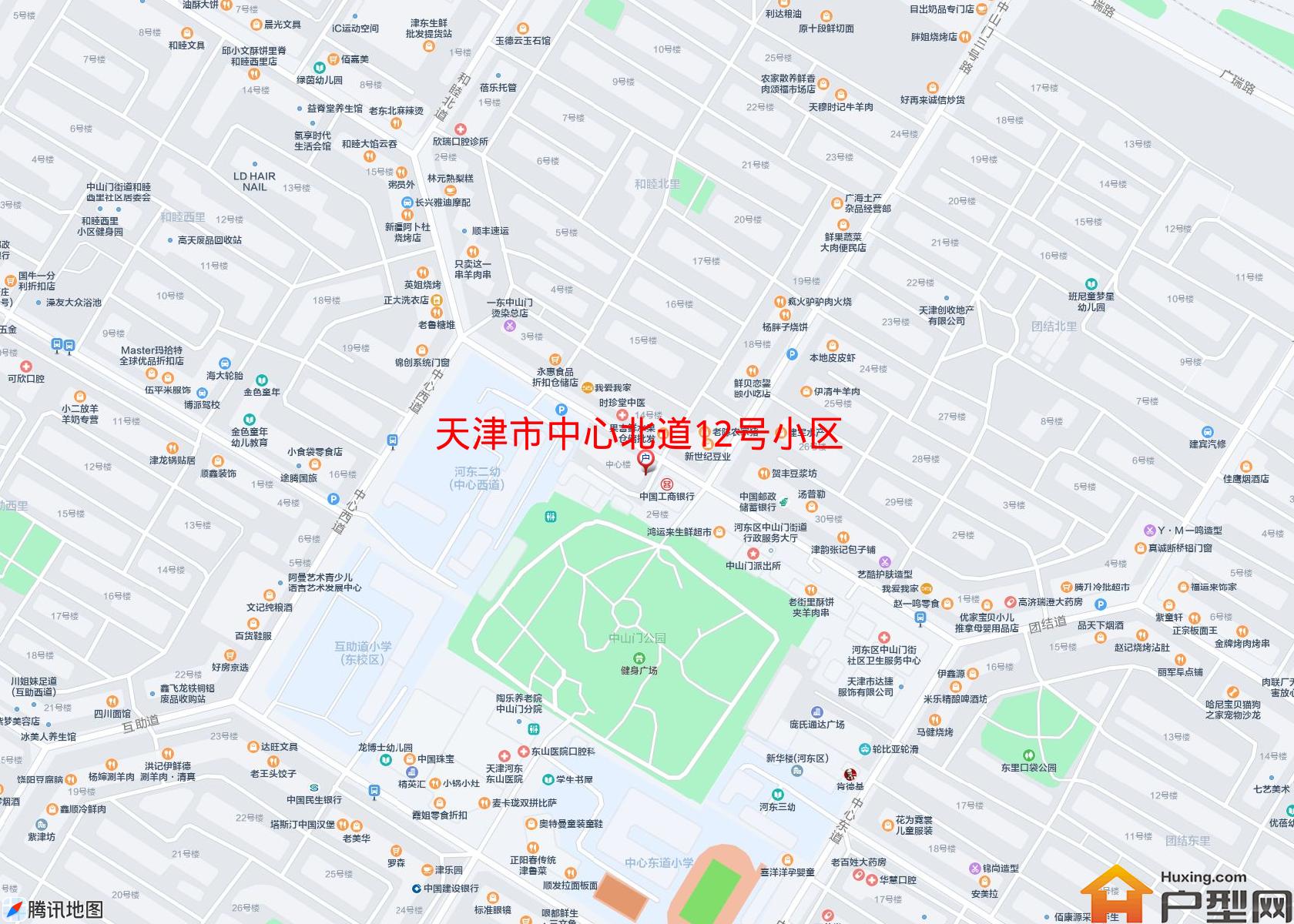 中心北道12号小区小区 - 户型网